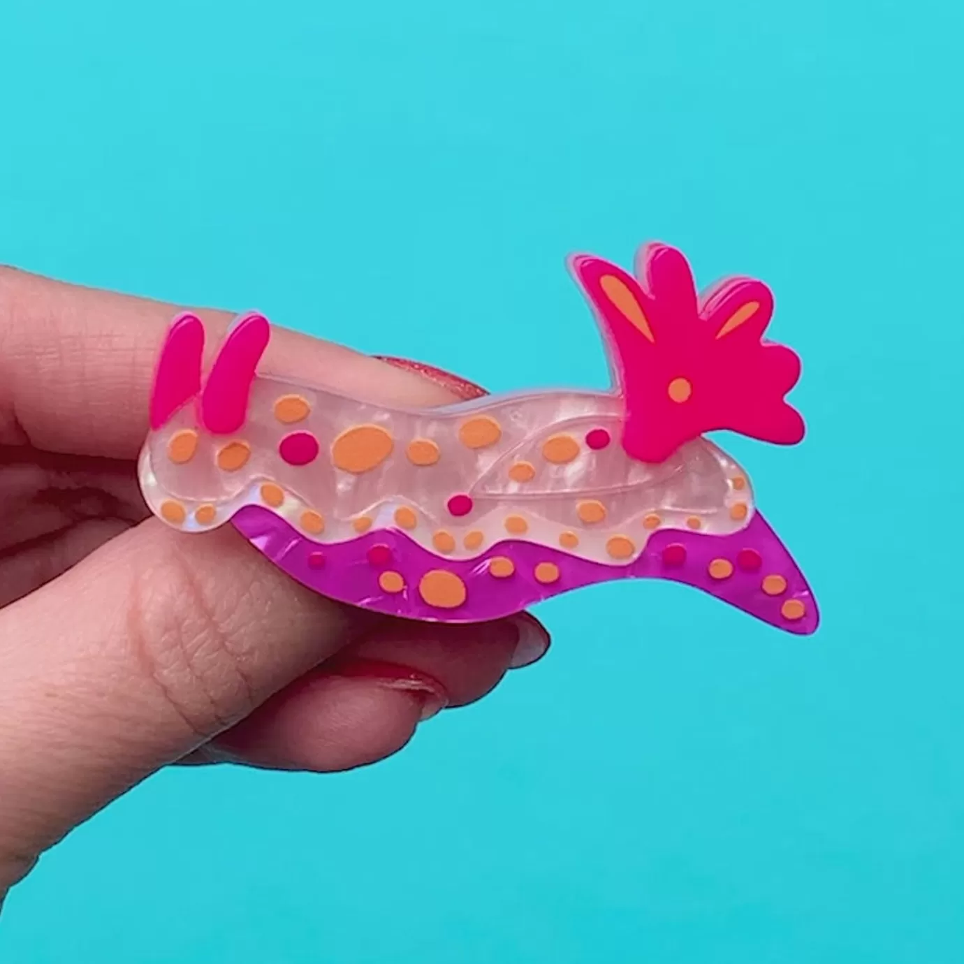 Erstwilder The Nebulous Nudibranch Brooch* Brooches
