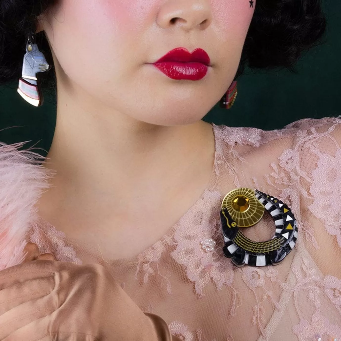 Erstwilder The Nile Crocodile Brooch* Brooches
