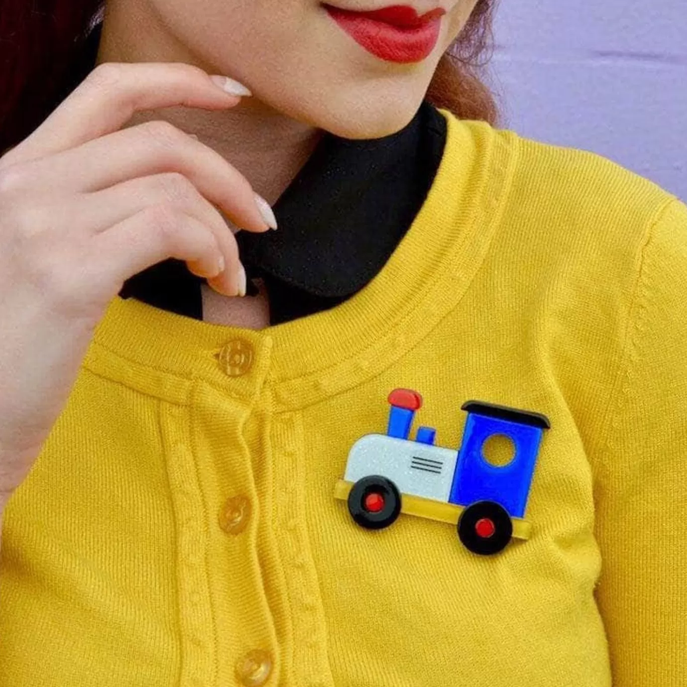Erstwilder The Nostalgia Express Train Brooch* Brooches