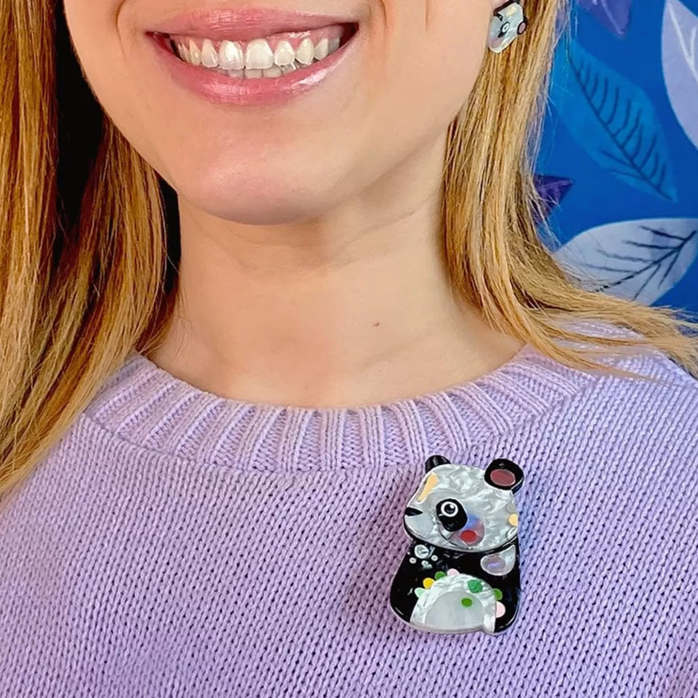 Erstwilder The Patient Panda Brooch* Brooches