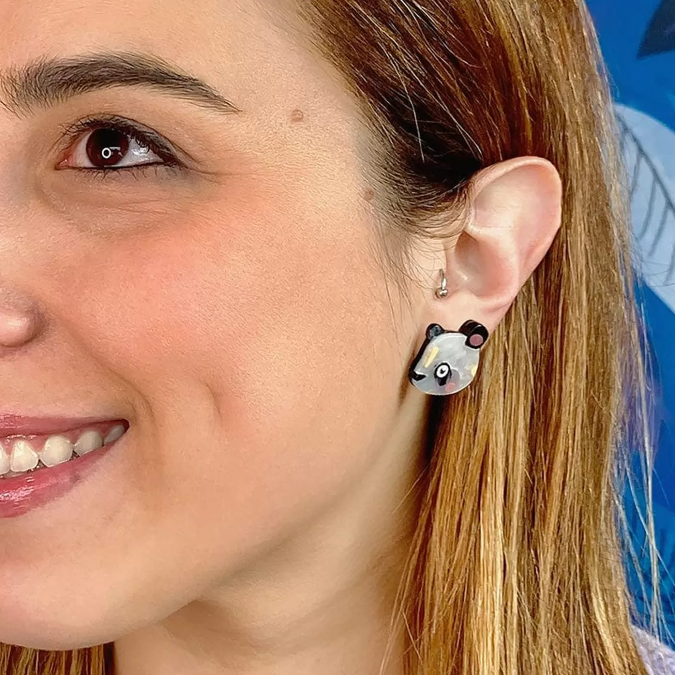 Erstwilder The Patient Panda Earrings* Earrings