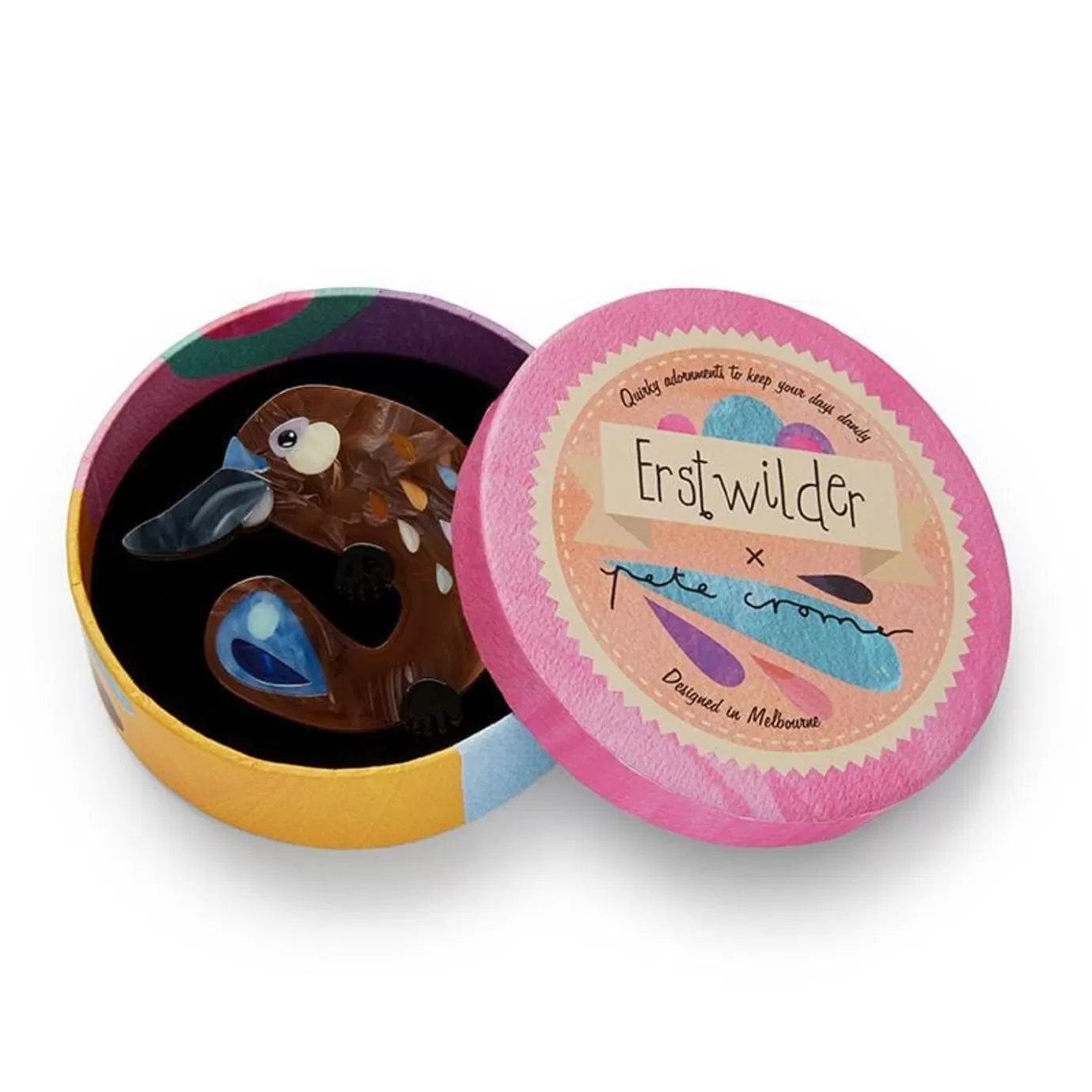 Erstwilder The Peppy Platypus* Brooches