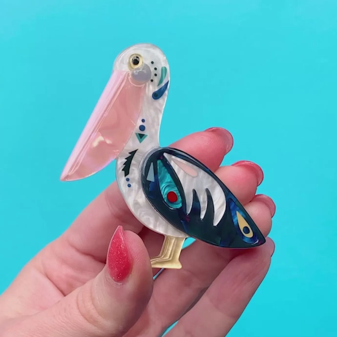 Erstwilder The Perceptive Pelican Brooch* Brooches