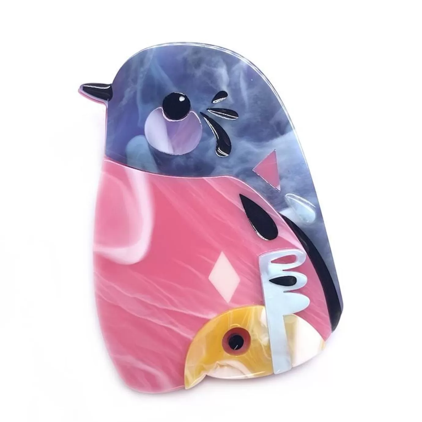 Erstwilder The Perky Pink Robin* Brooches