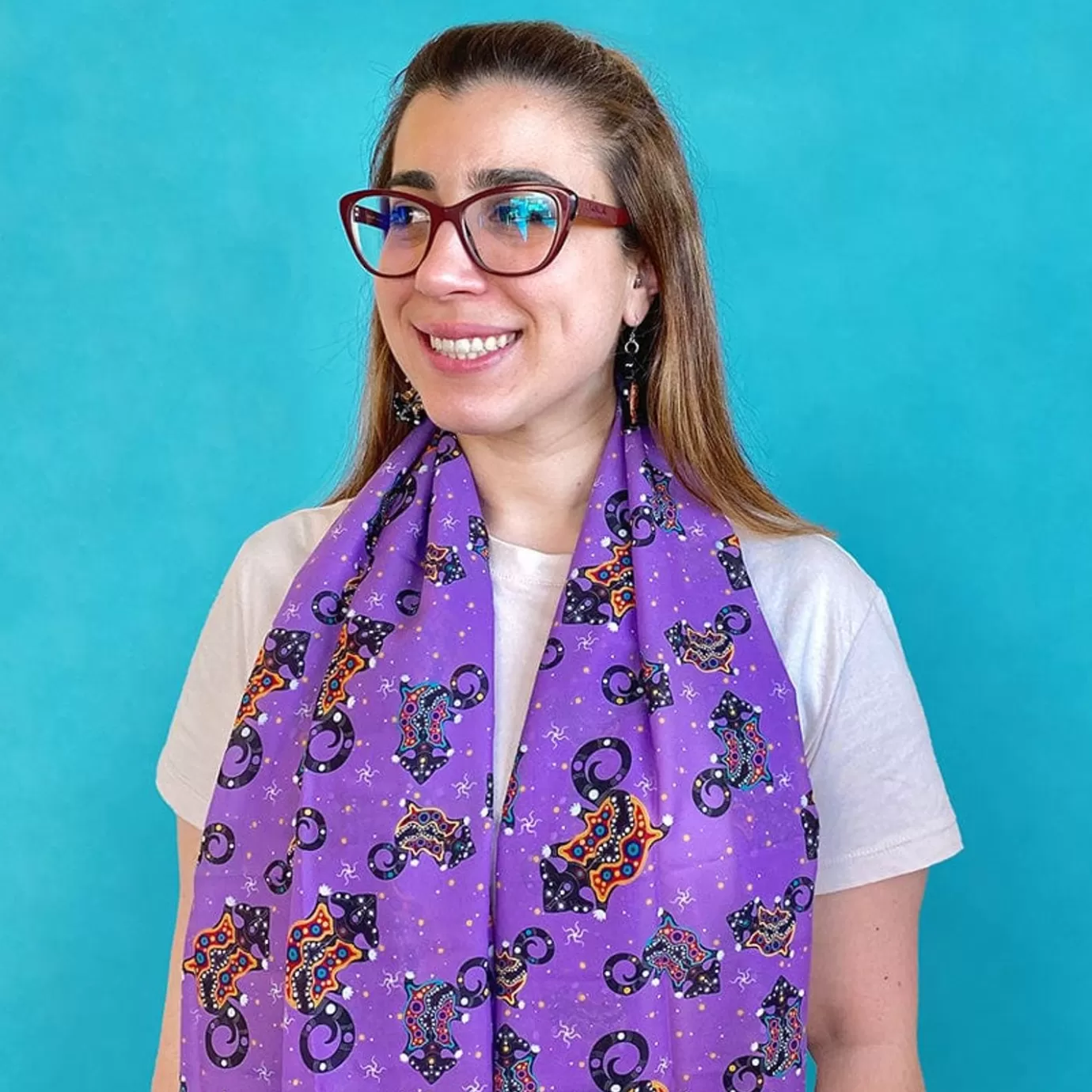 Erstwilder The Possum 'Midin' Neck Scarf* Scarves