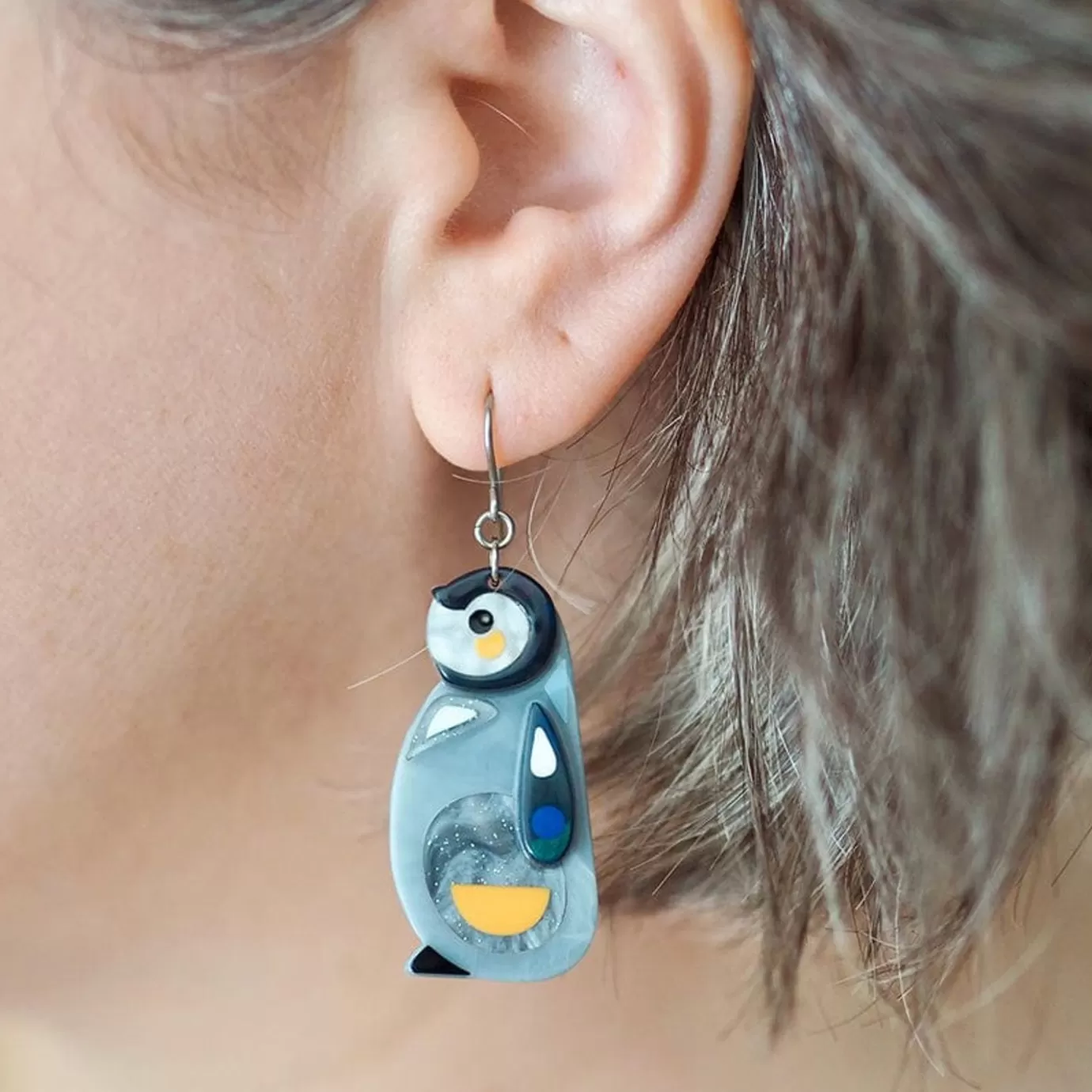 Erstwilder The Promising Penguin Drop Earrings* Earrings