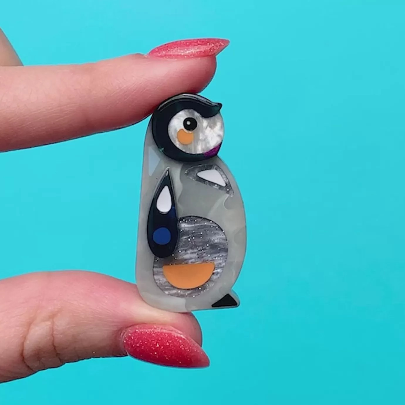 Erstwilder The Promising Penguin Mini Brooch* Brooches