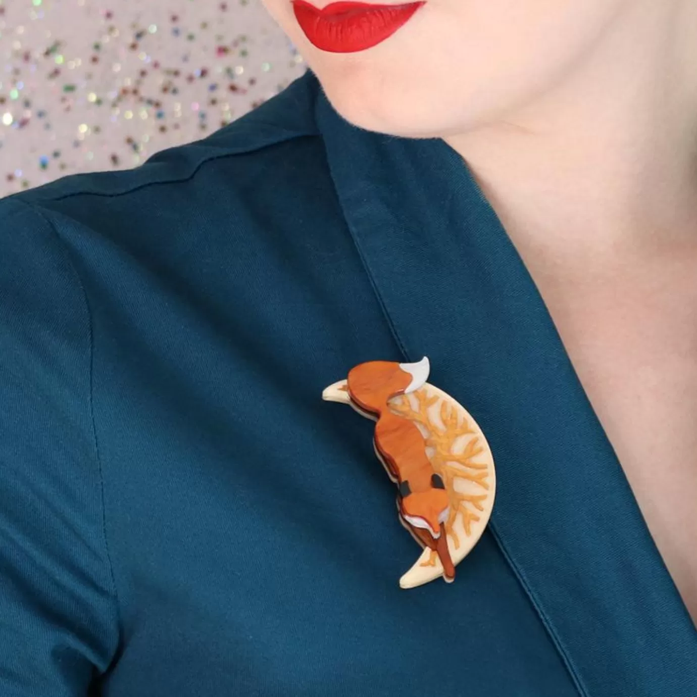 Erstwilder The Prowling Fox Brooch* Brooches