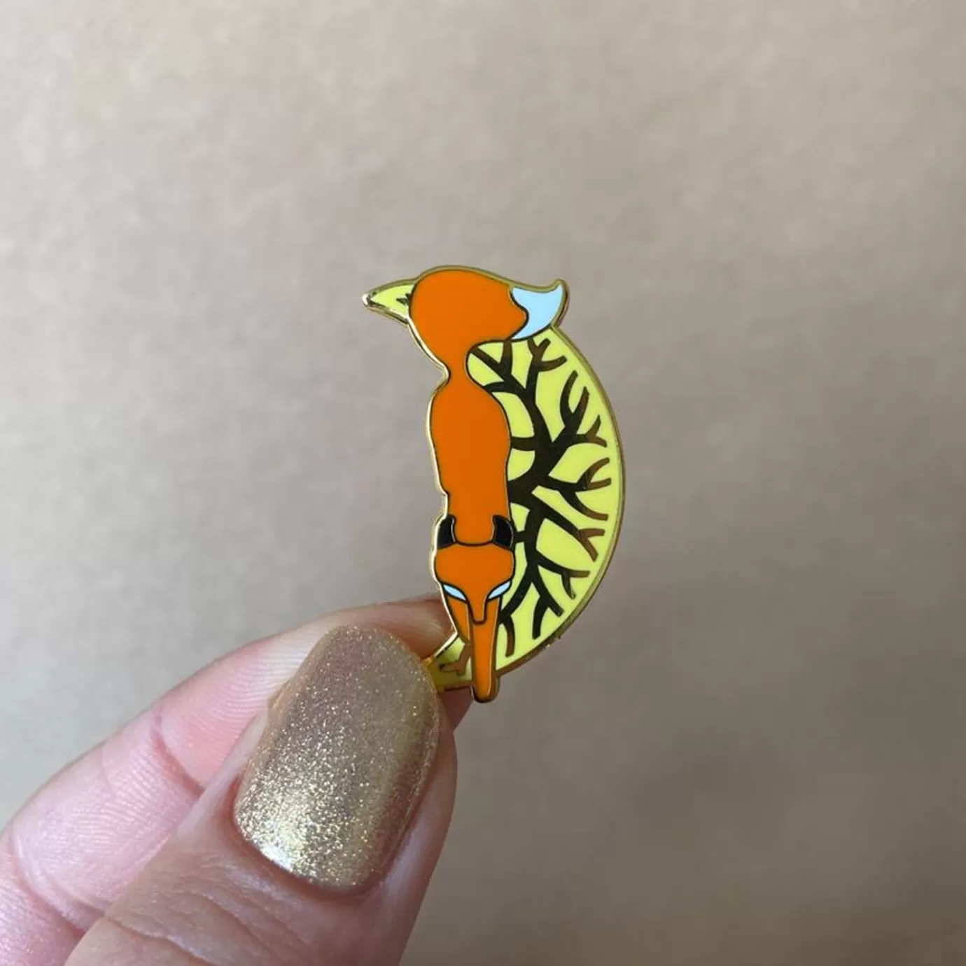 Erstwilder The Prowling Fox Enamel Pin* Enamel Pins