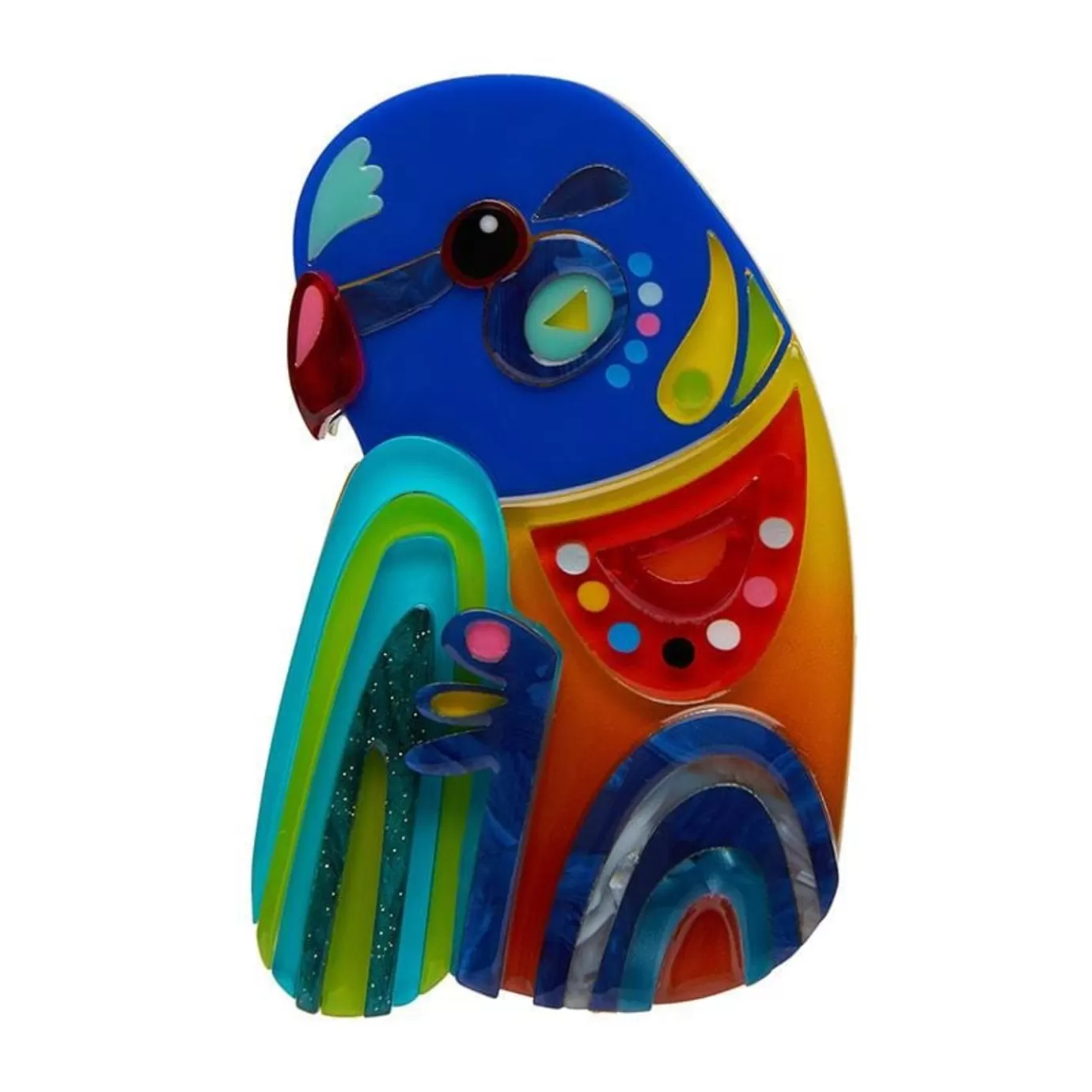 Erstwilder The Radiant Rainbow Lorikeet Brooch* Brooches