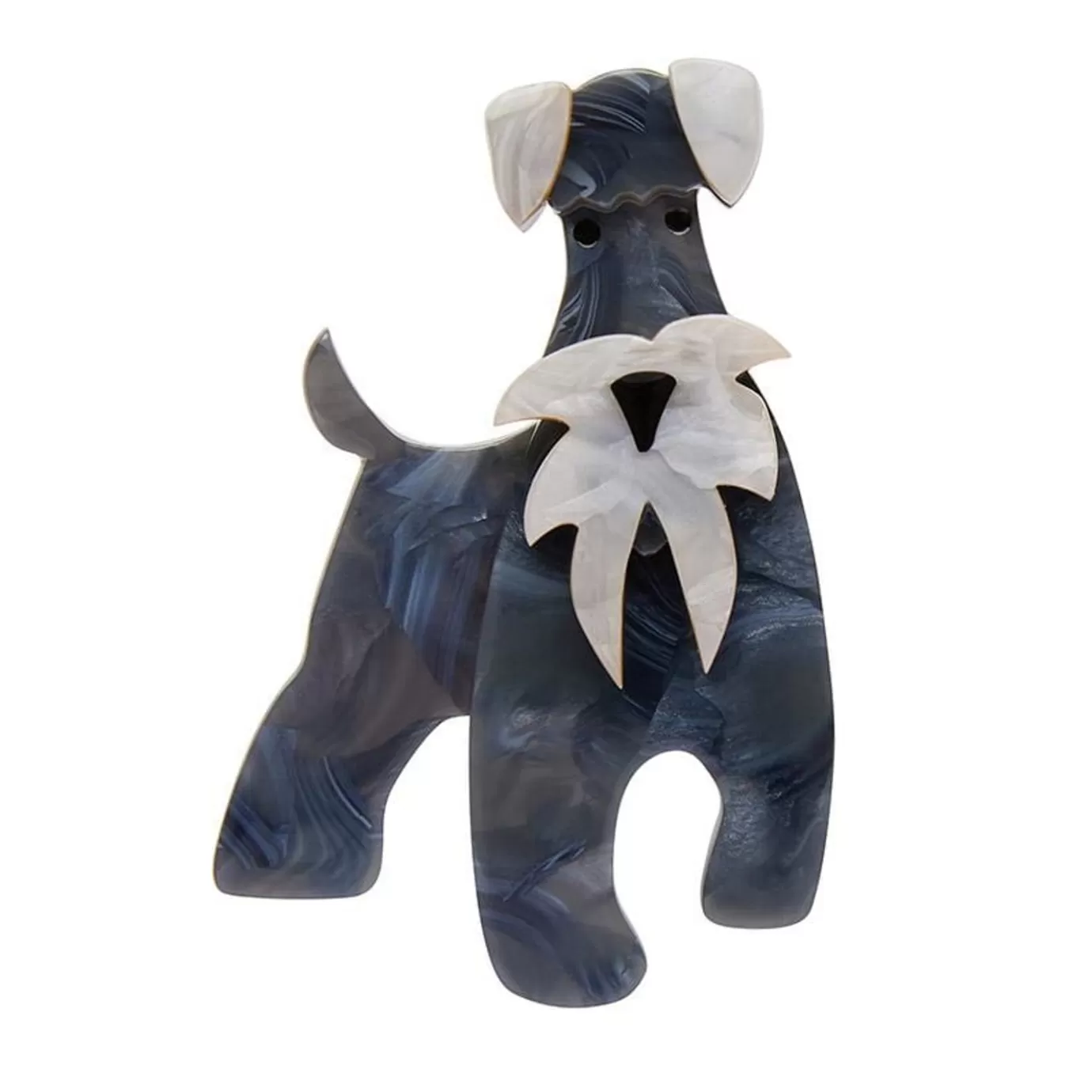 Erstwilder The Schnauzer And Klaus Brooch* Brooches