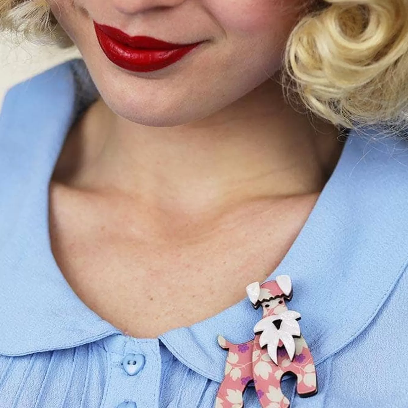 Erstwilder The Schnauzer And Klaus Brooch* Brooches