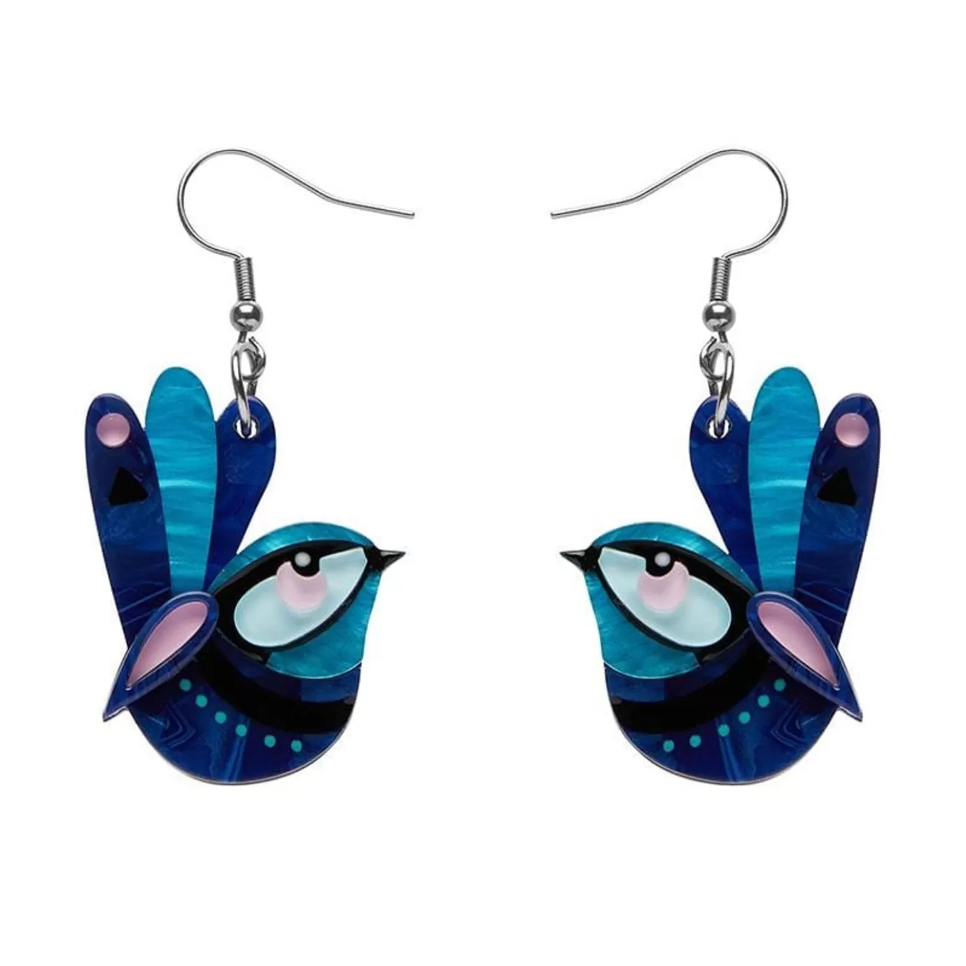 Erstwilder The Splendid Fairy Wren Earrings* Earrings