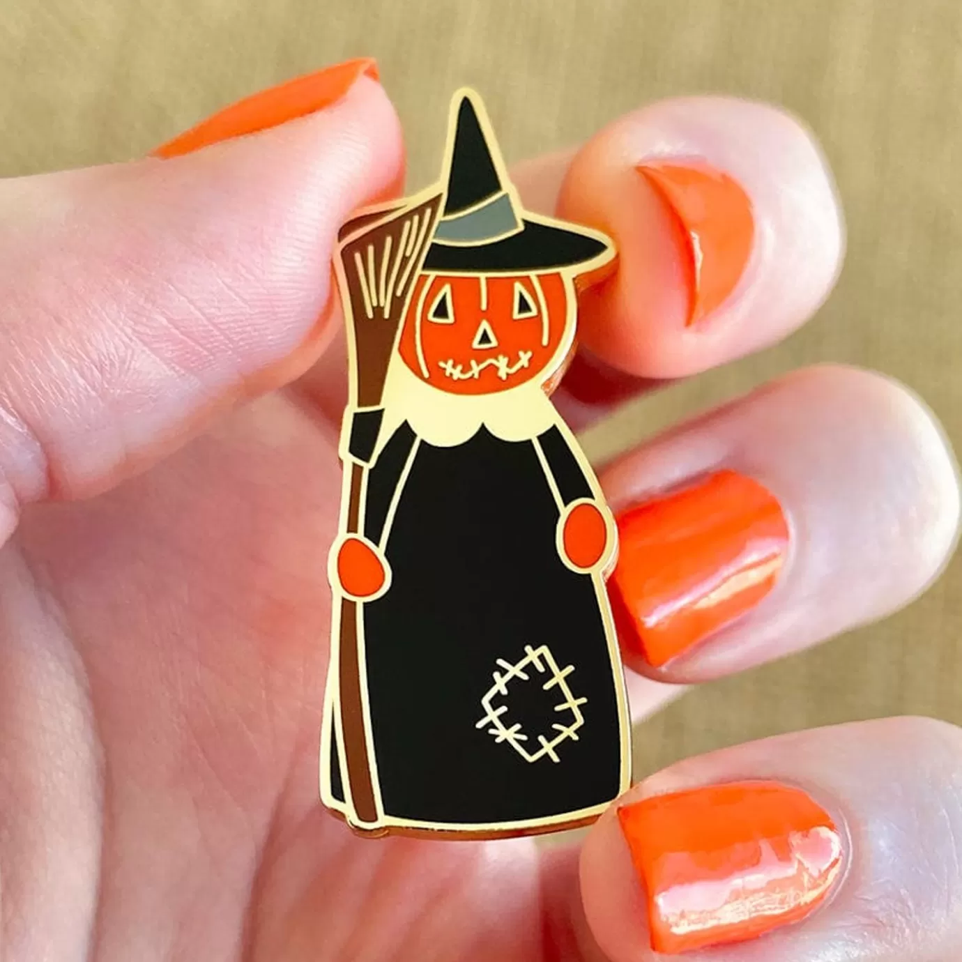 Erstwilder The Stitched Witch Enamel Pin* Enamel Pins