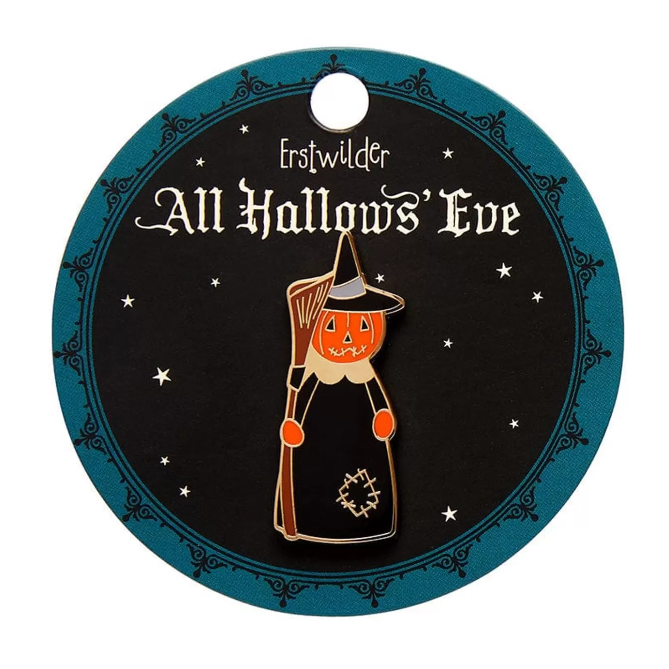 Erstwilder The Stitched Witch Enamel Pin* Enamel Pins