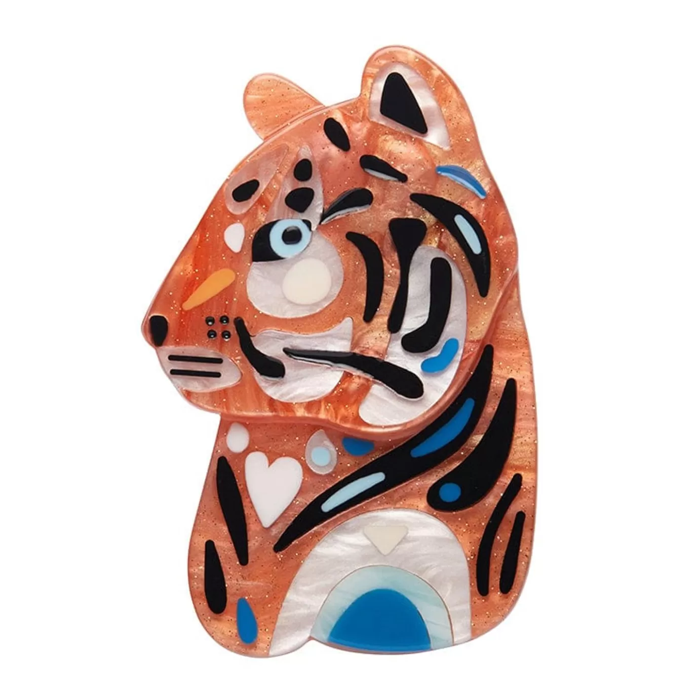 Erstwilder The Tranquil Tiger Brooch* Brooches