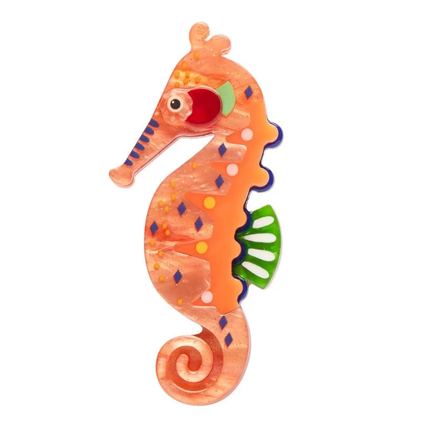 Erstwilder The Wary Western Australian Seahorse Brooch* Brooches