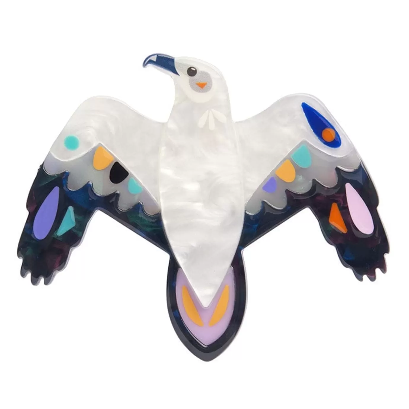 Erstwilder The Wily White Bellied Sea Eagle Brooch* Brooches