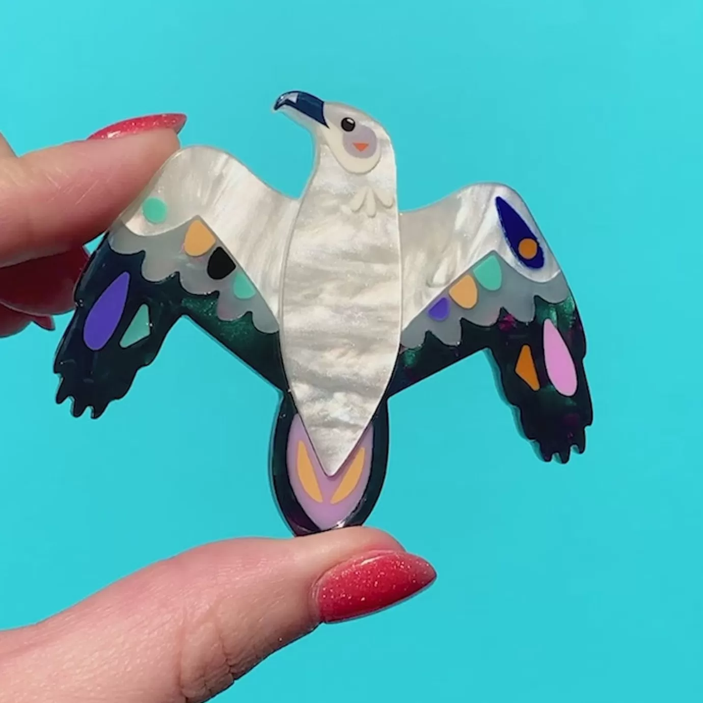 Erstwilder The Wily White Bellied Sea Eagle Brooch* Brooches