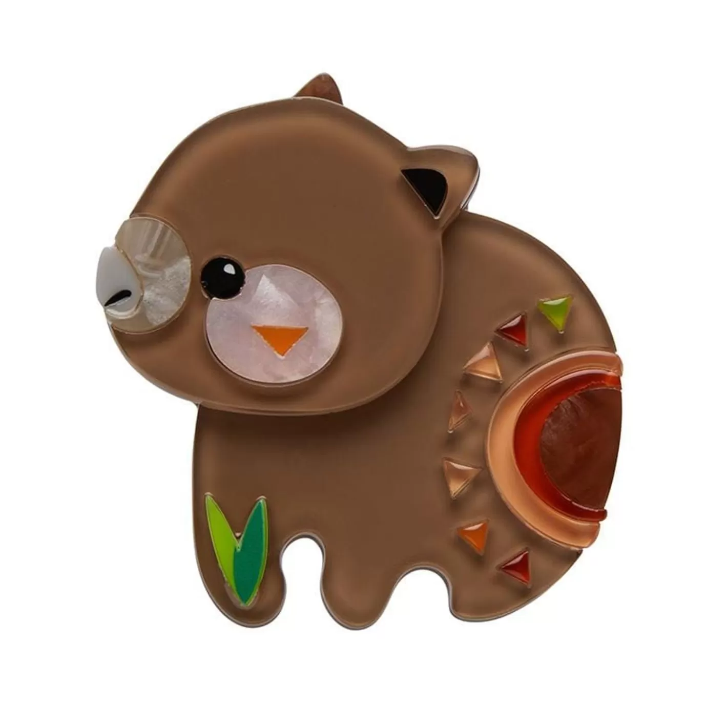 Erstwilder The Wondrous Wombat Brooch* Brooches