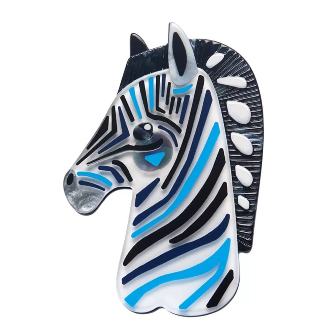 Erstwilder The Zealous Zebra Brooch* Brooches