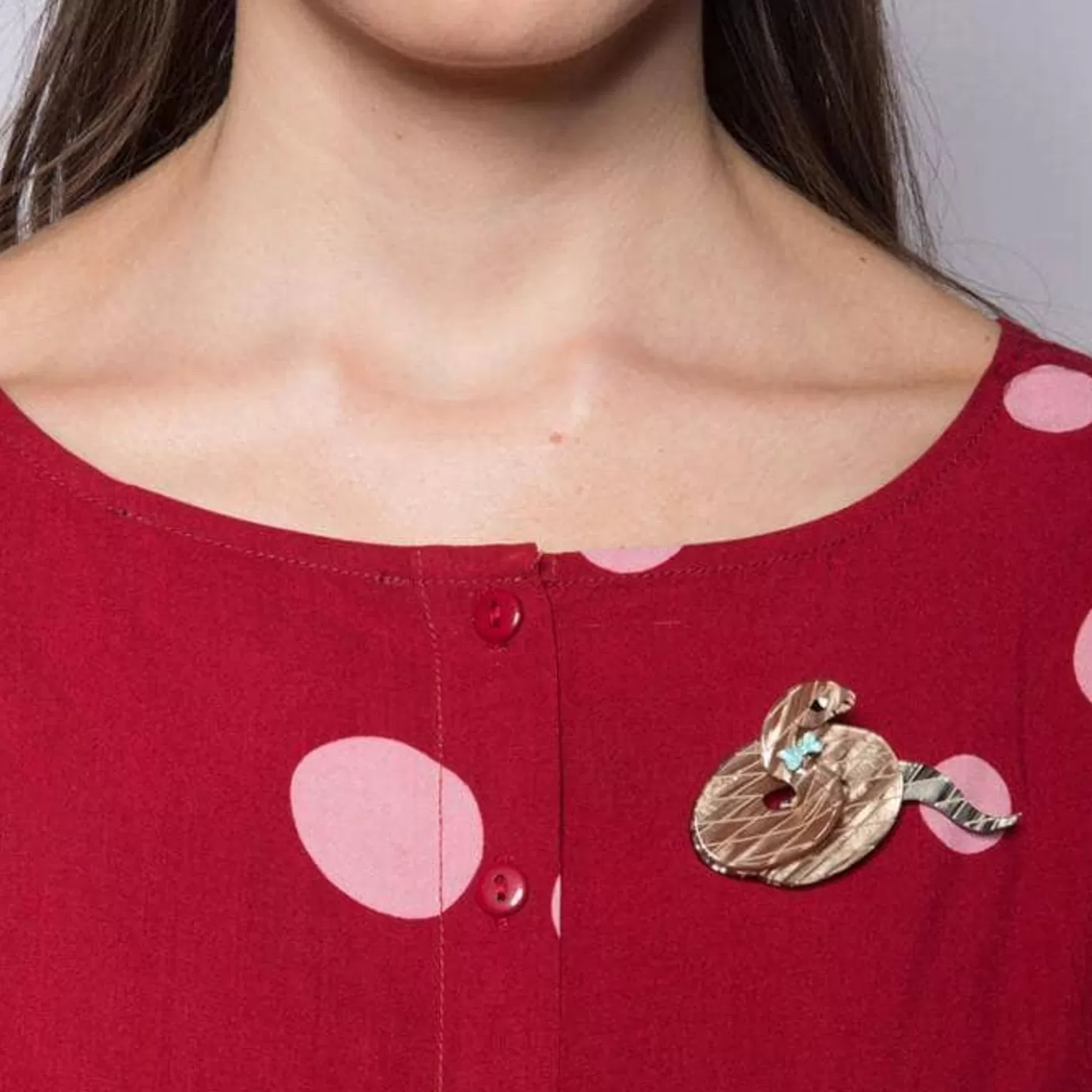 Erstwilder Theodore The Trim Taipan Brooch* Brooches