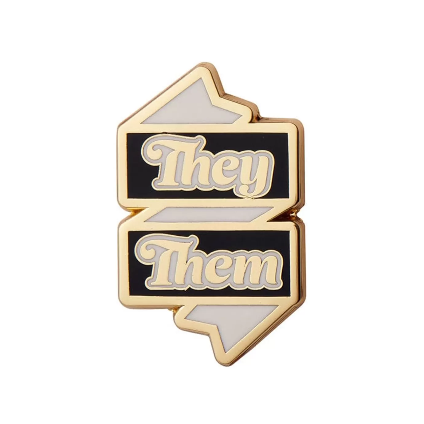 Erstwilder They/Them Pronoun Enamel Pin* Enamel Pins