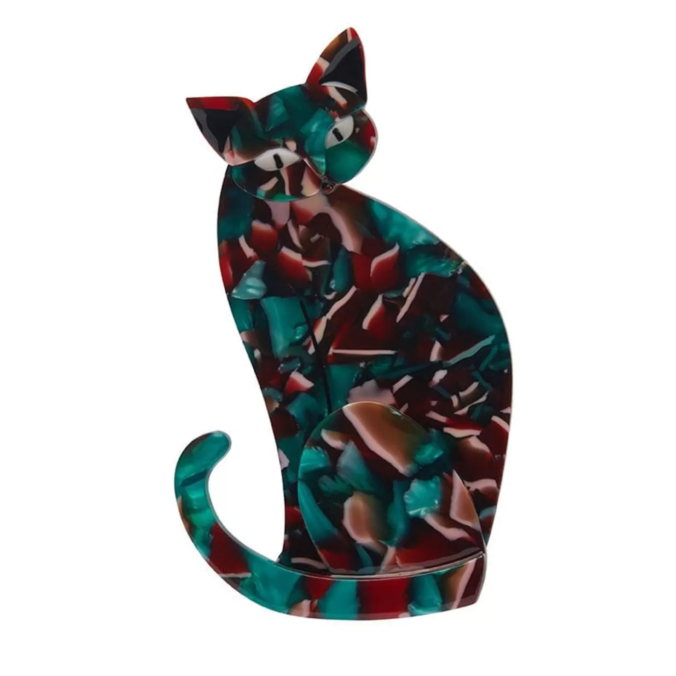 Erstwilder Thomas Taffy Cat Brooch* Brooches