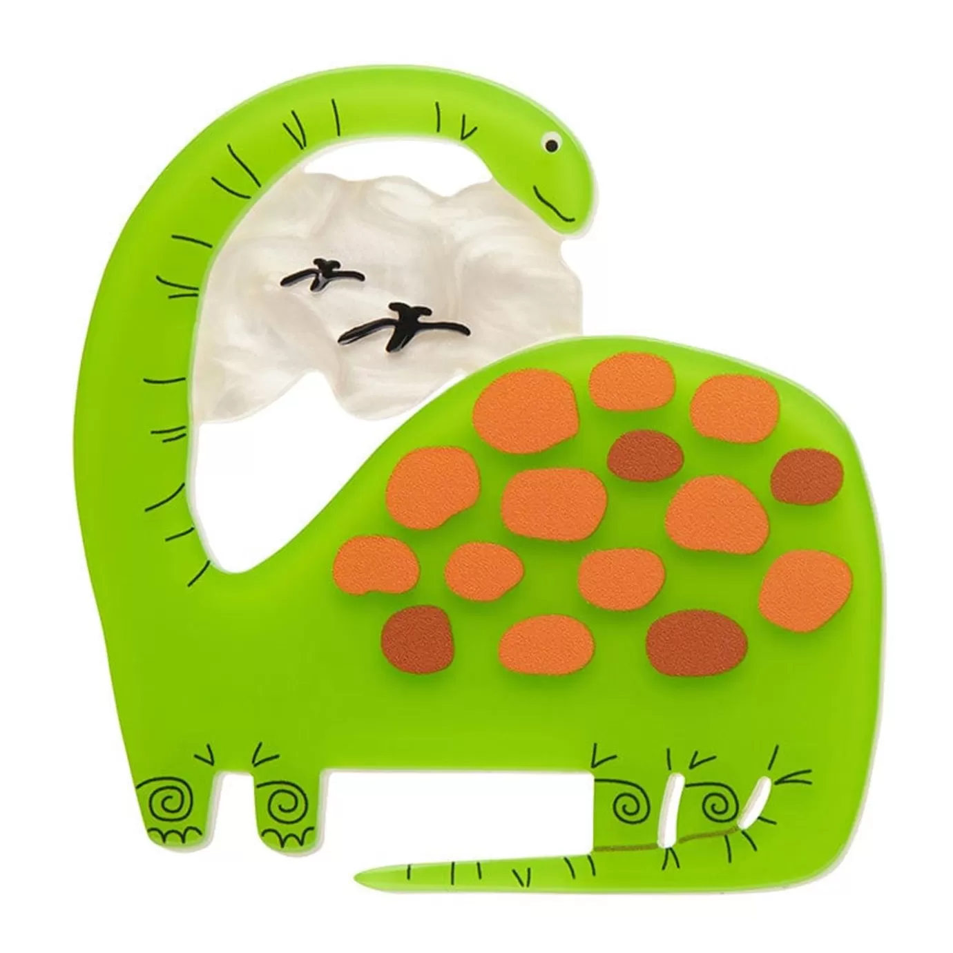 Erstwilder Thunder Lizard Brooch* Brooches