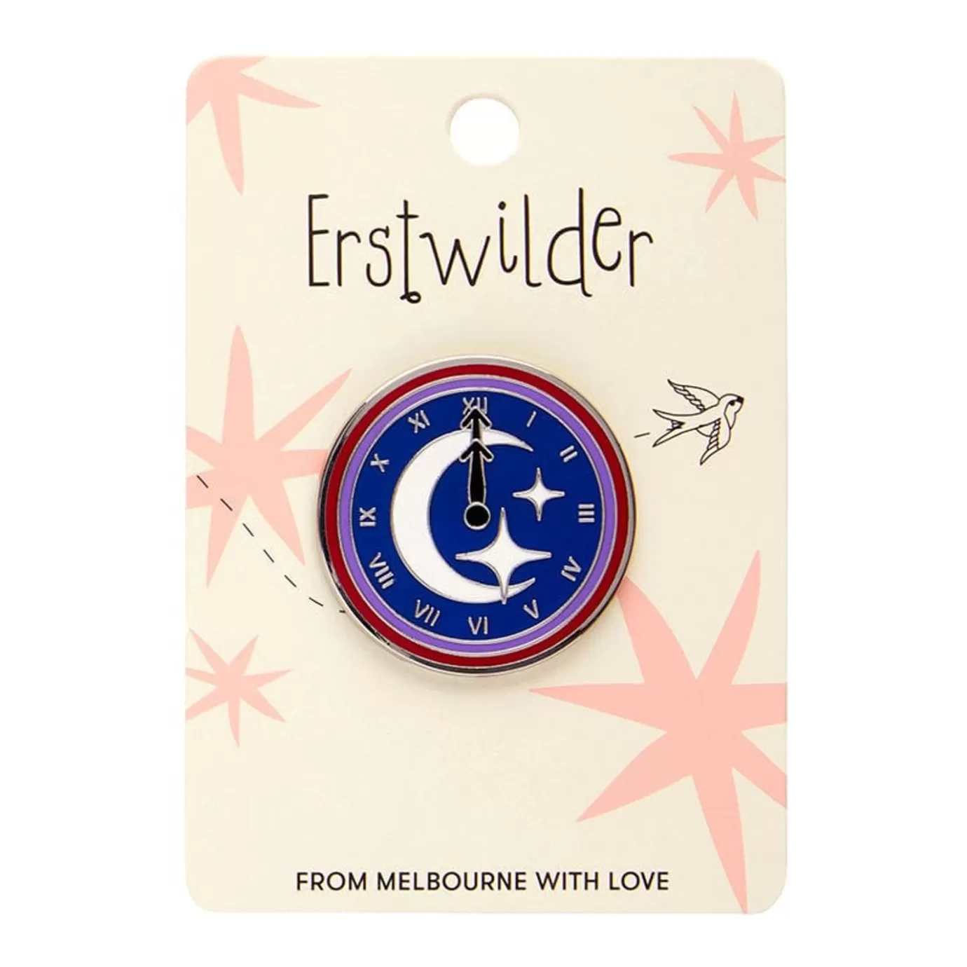 Erstwilder Timely Tale Enamel Pin* Enamel Pins