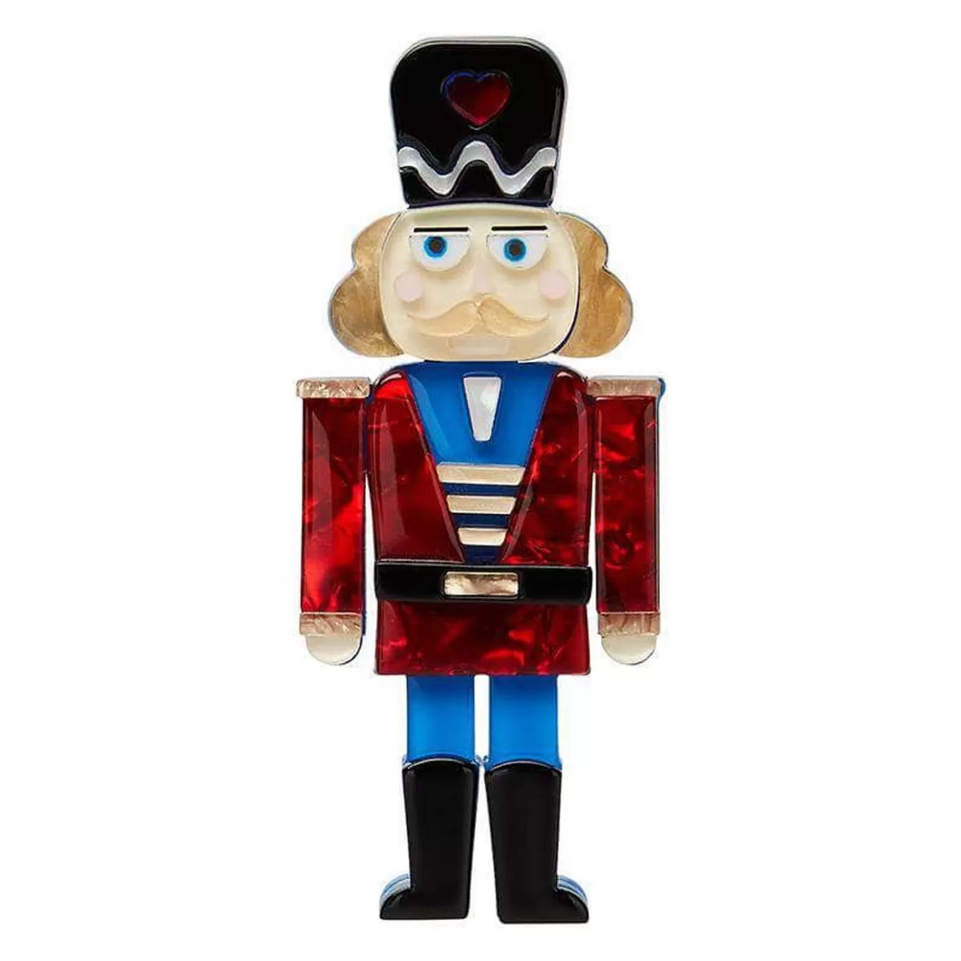 Erstwilder Tiny Tin Soldier Brooch* Brooches