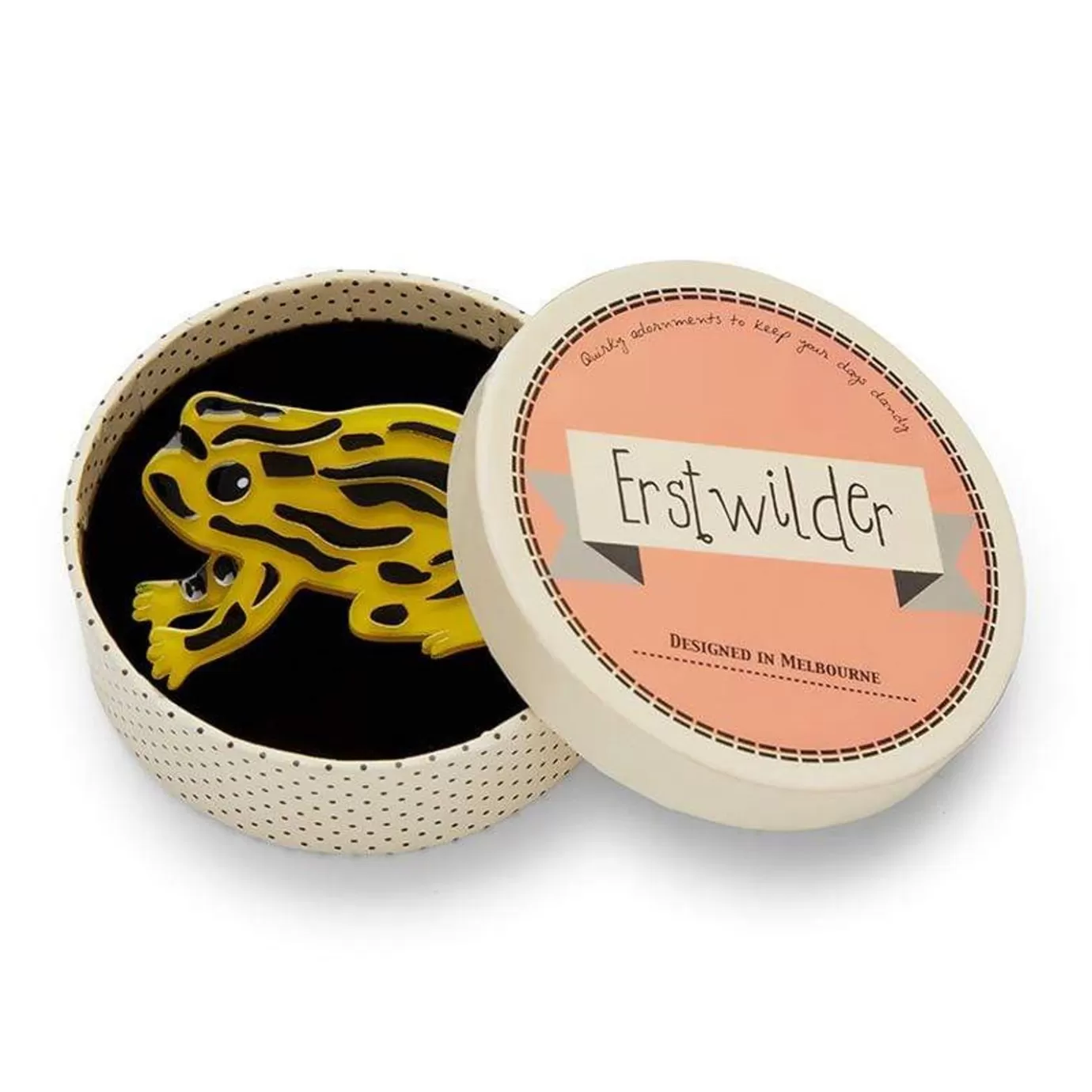 Erstwilder Tiny Toxic Tim Brooch* Brooches