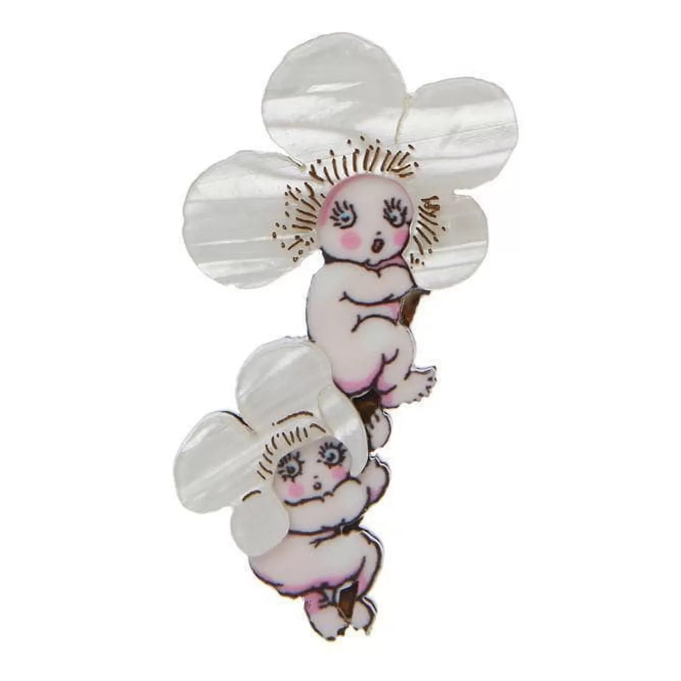 Erstwilder Ti-Tree Babies Brooch* Brooches