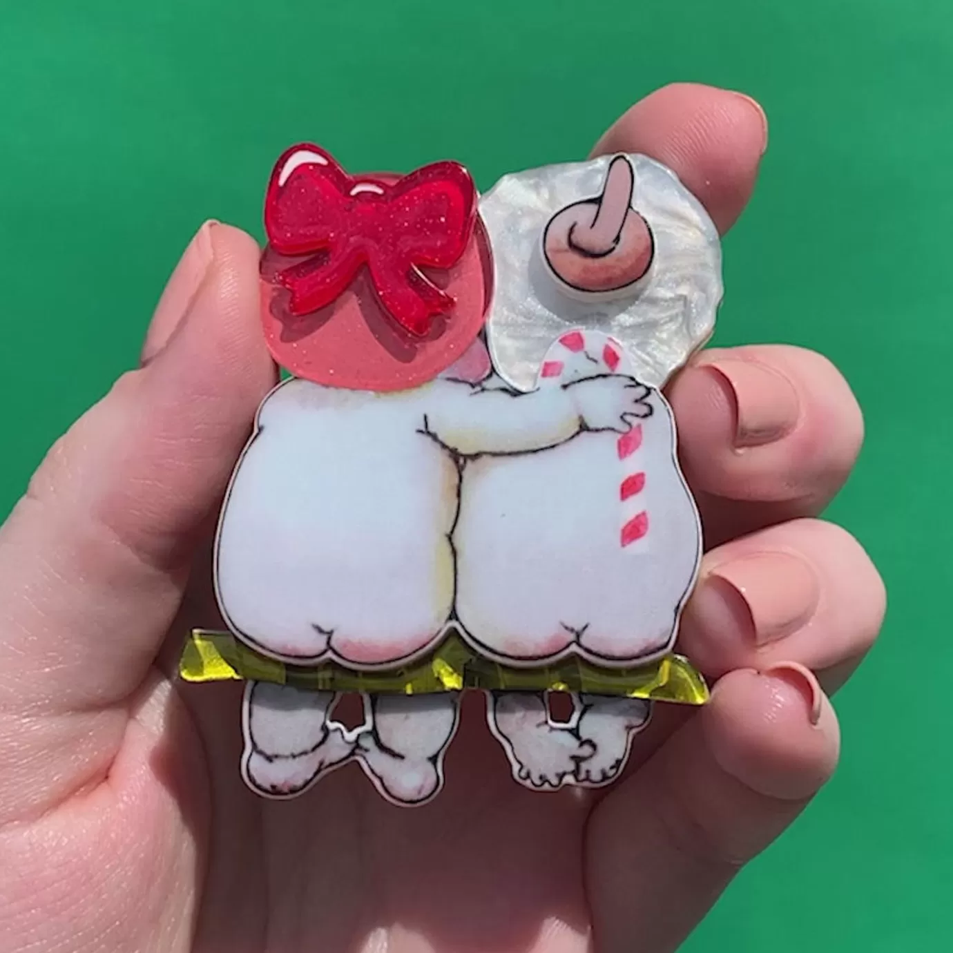 Erstwilder Together For Christmas Brooch* Brooches