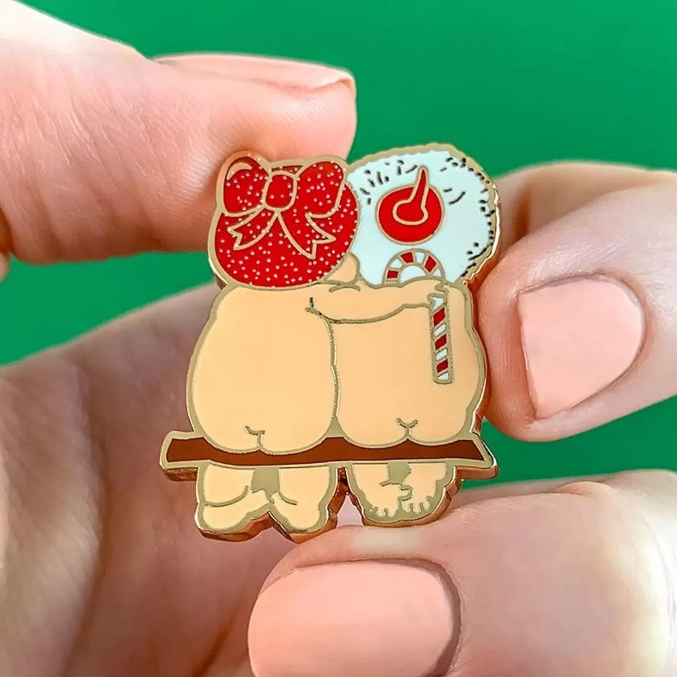 Erstwilder Together For Christmas Enamel Pin* Enamel Pins
