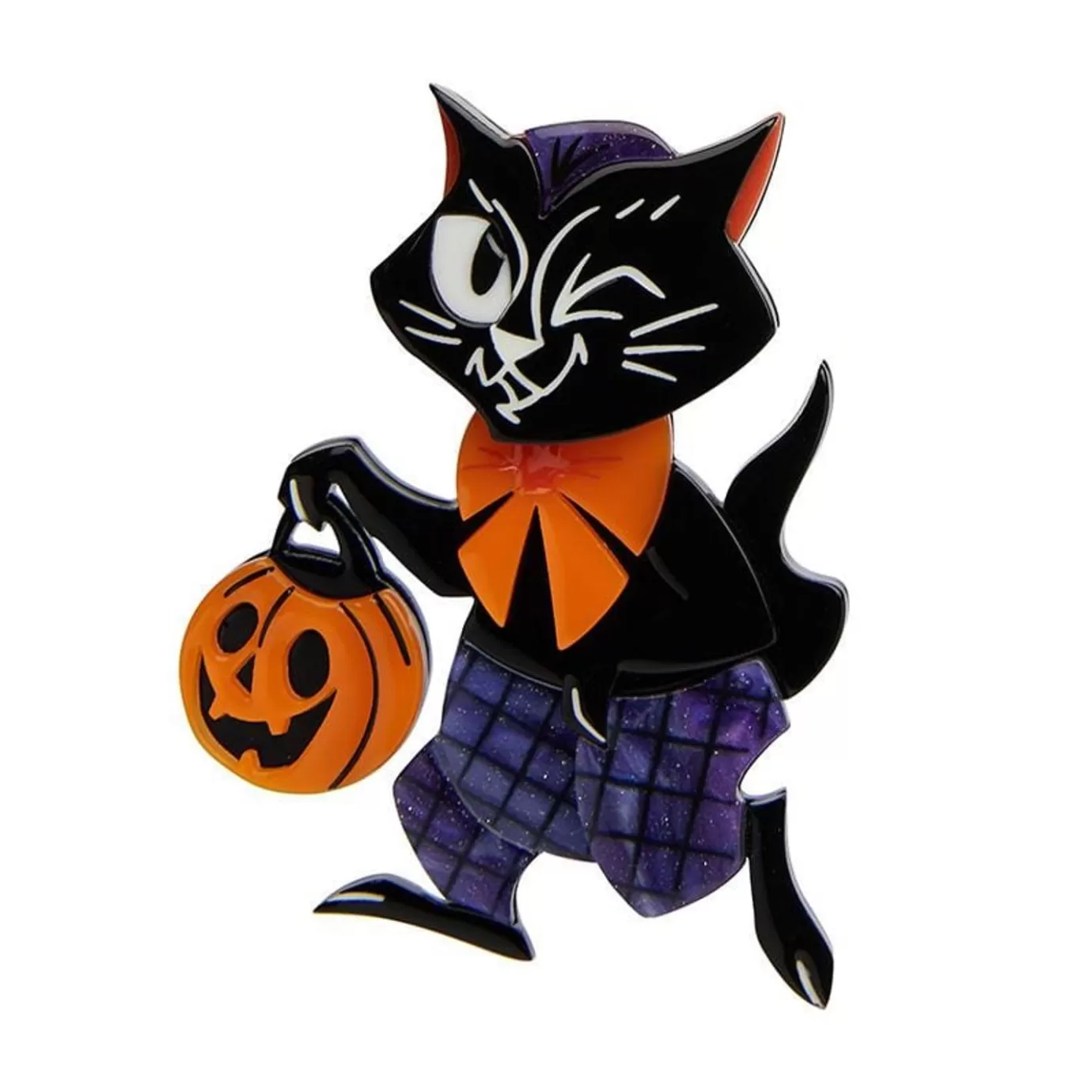 Erstwilder Treat Seeker Cat Brooch* Brooches