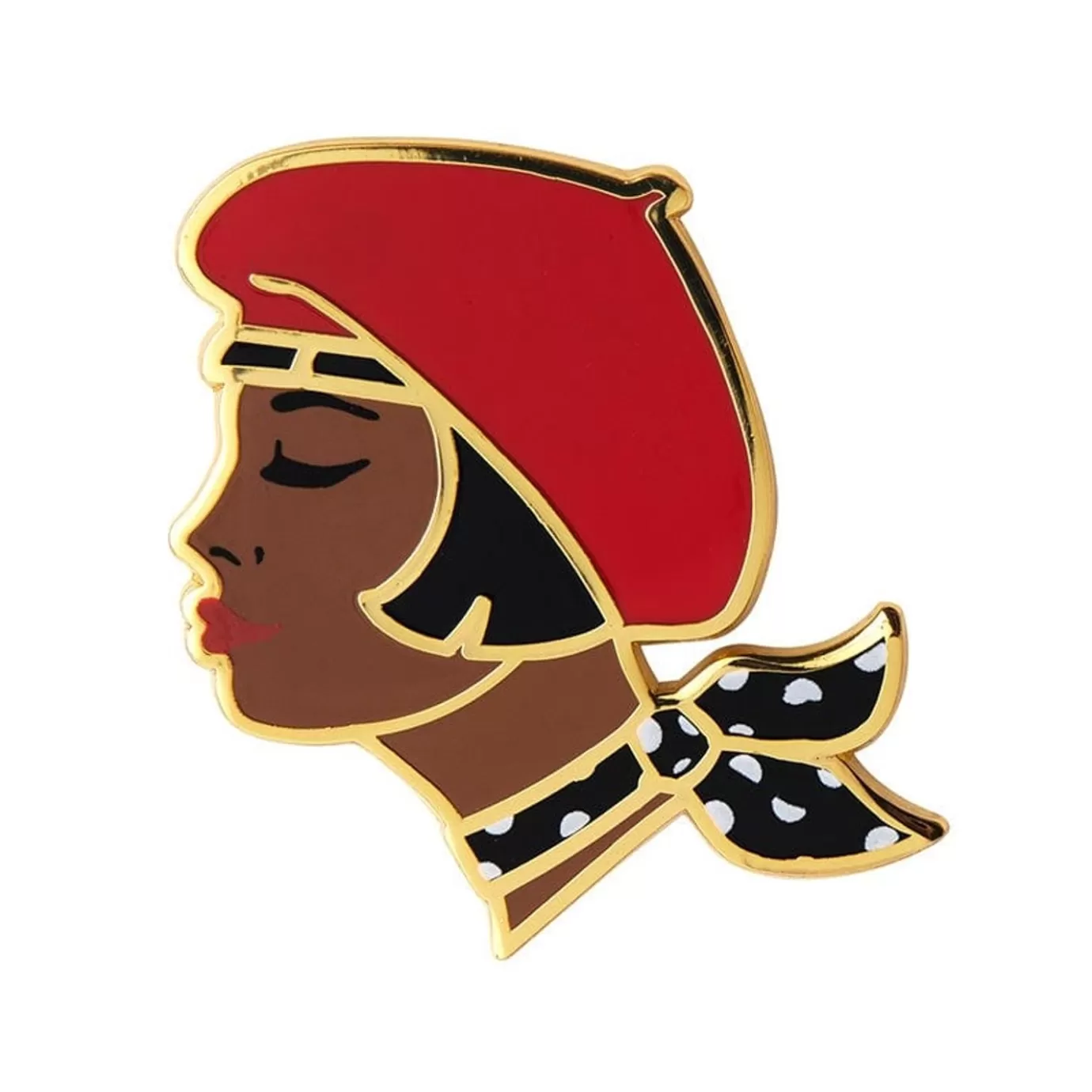 Erstwilder Tres Chic Enamel Pin - Red* Enamel Pins