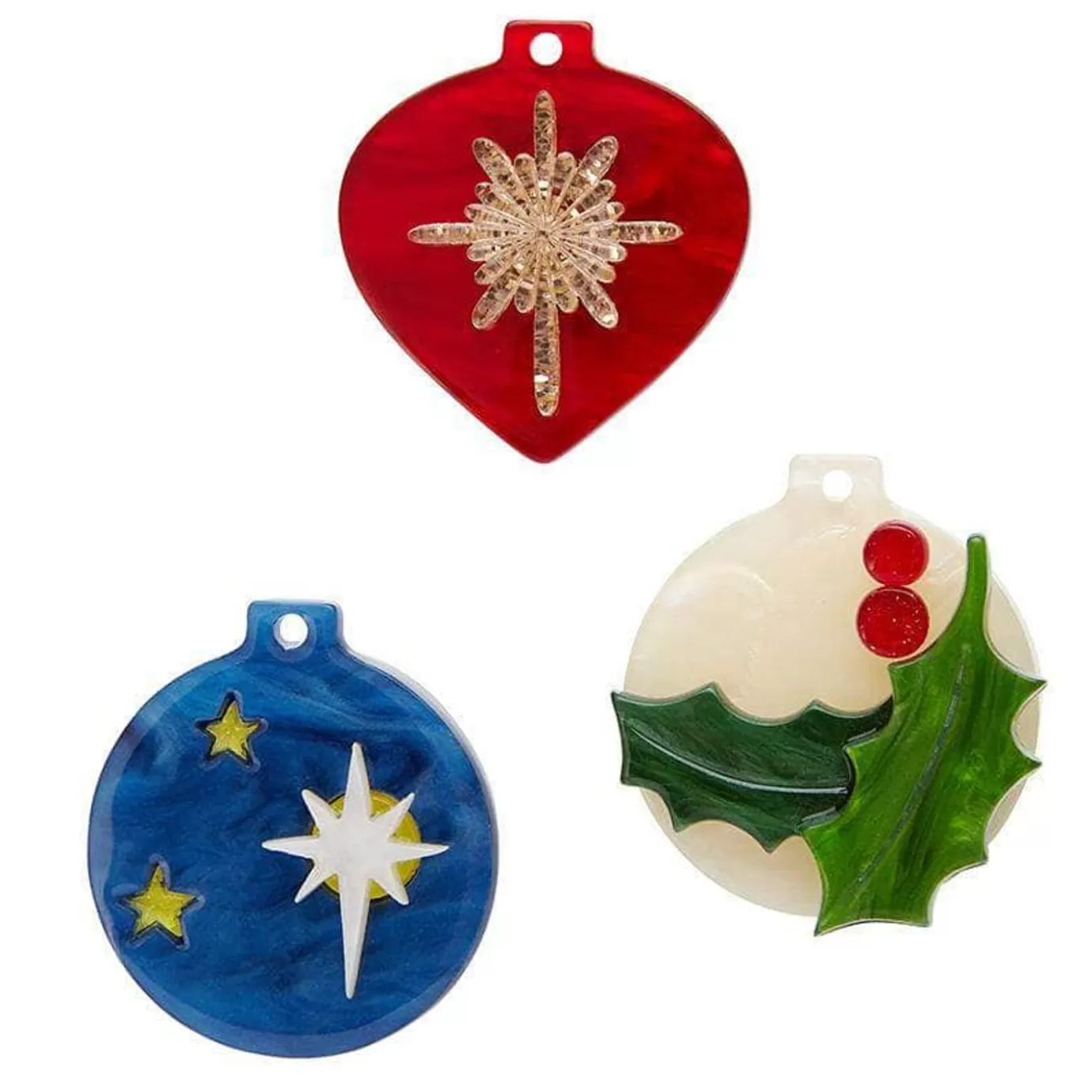 Erstwilder Trinket Trio Brooch Set* Brooches
