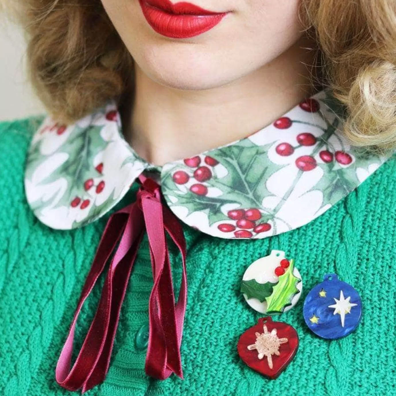 Erstwilder Trinket Trio Brooch Set* Brooches