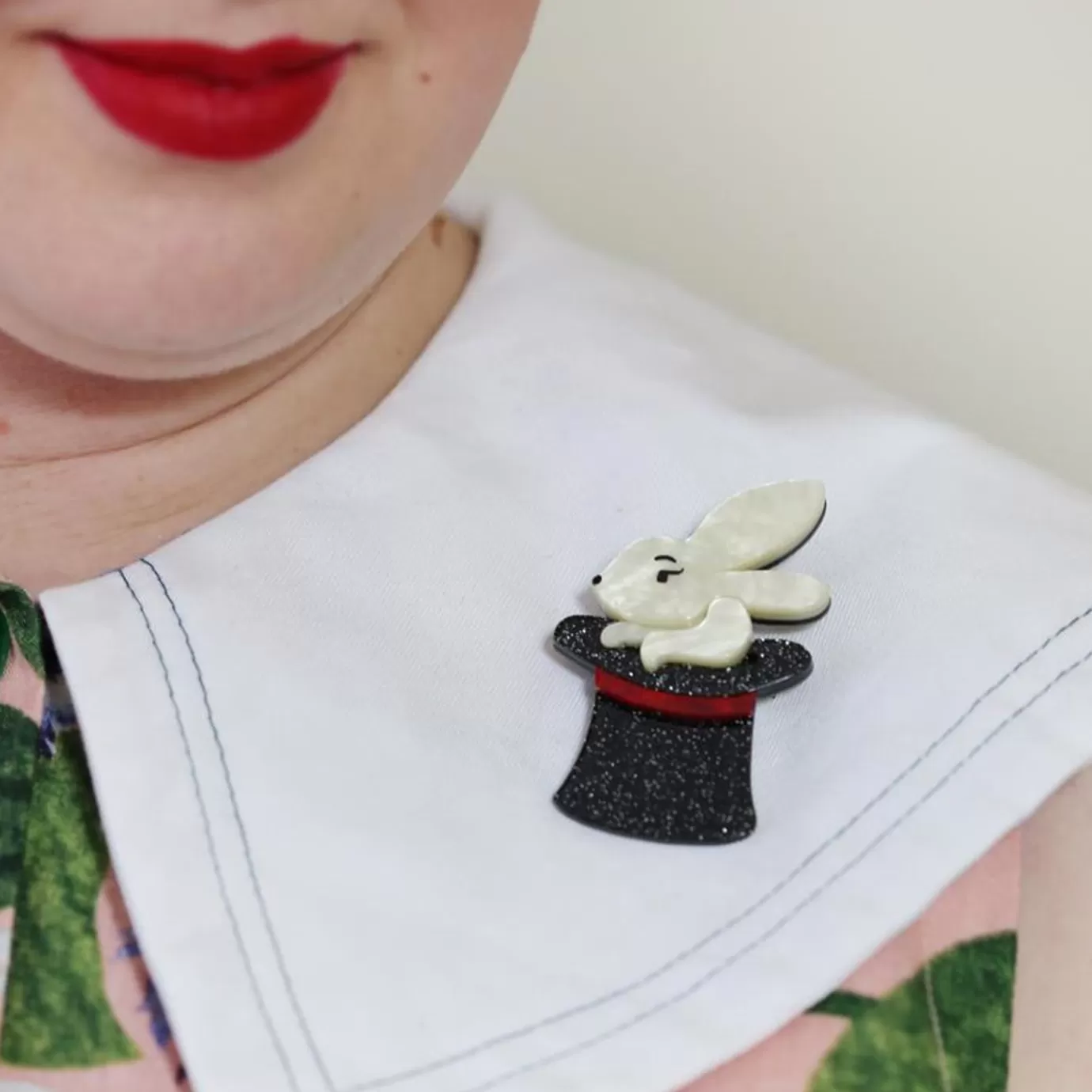 Erstwilder Trixie Bunny Honey Brooch* Brooches