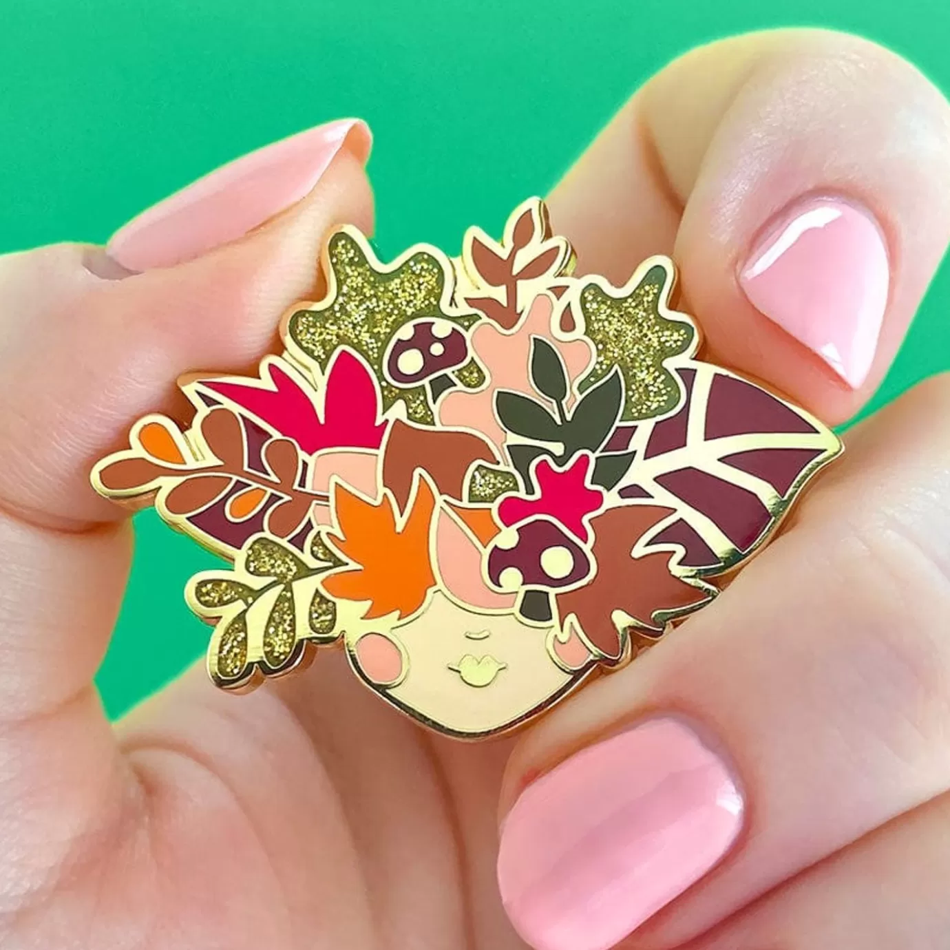 Erstwilder Turn A New Leaf Enamel Pin* Enamel Pins