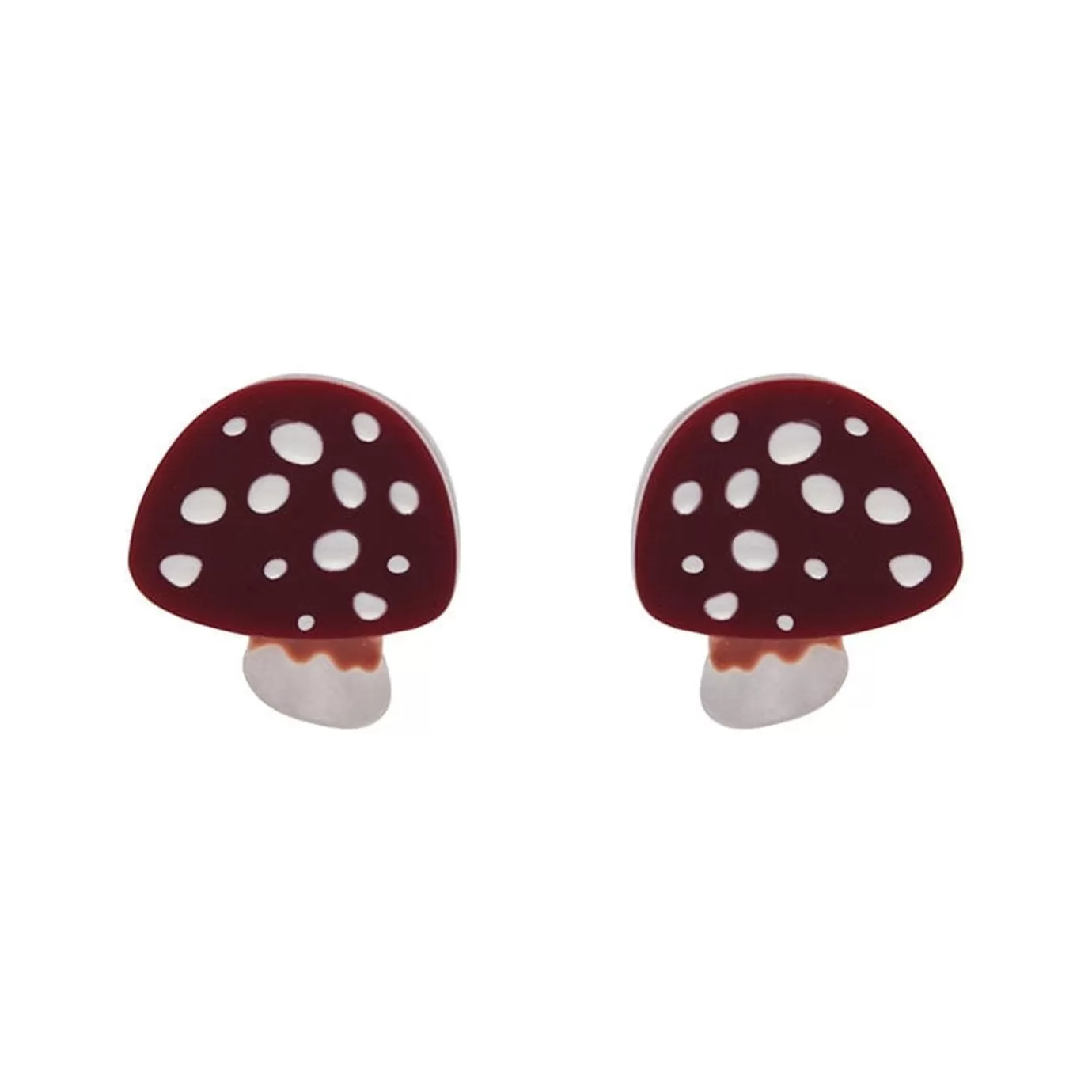 Erstwilder Twinning Toadstools Stud Earrings* Earrings