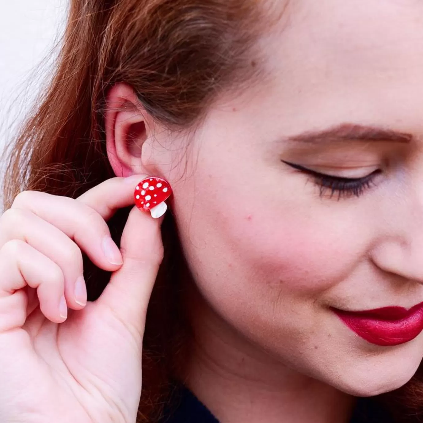 Erstwilder Twinning Toadstools Stud Earrings* Earrings