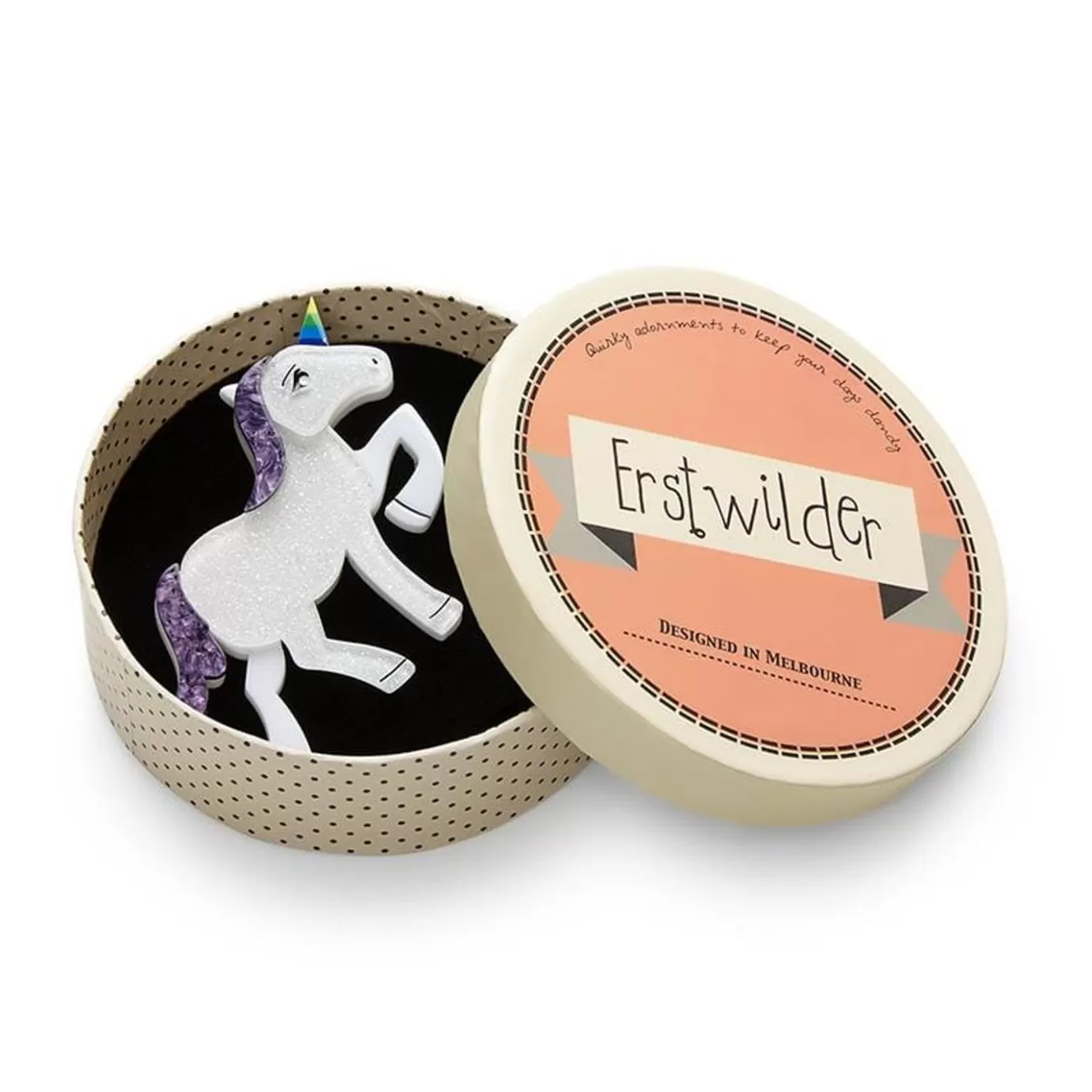 Erstwilder Ula The Unicorn Brooch* Brooches