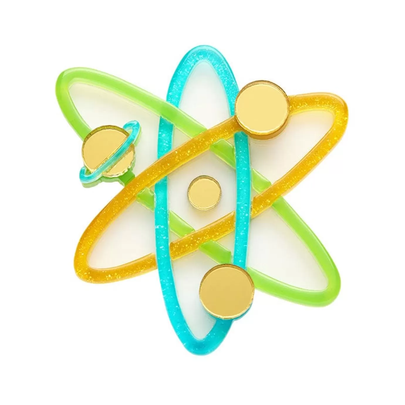 Erstwilder Up And Atom Mini Brooch* Brooches