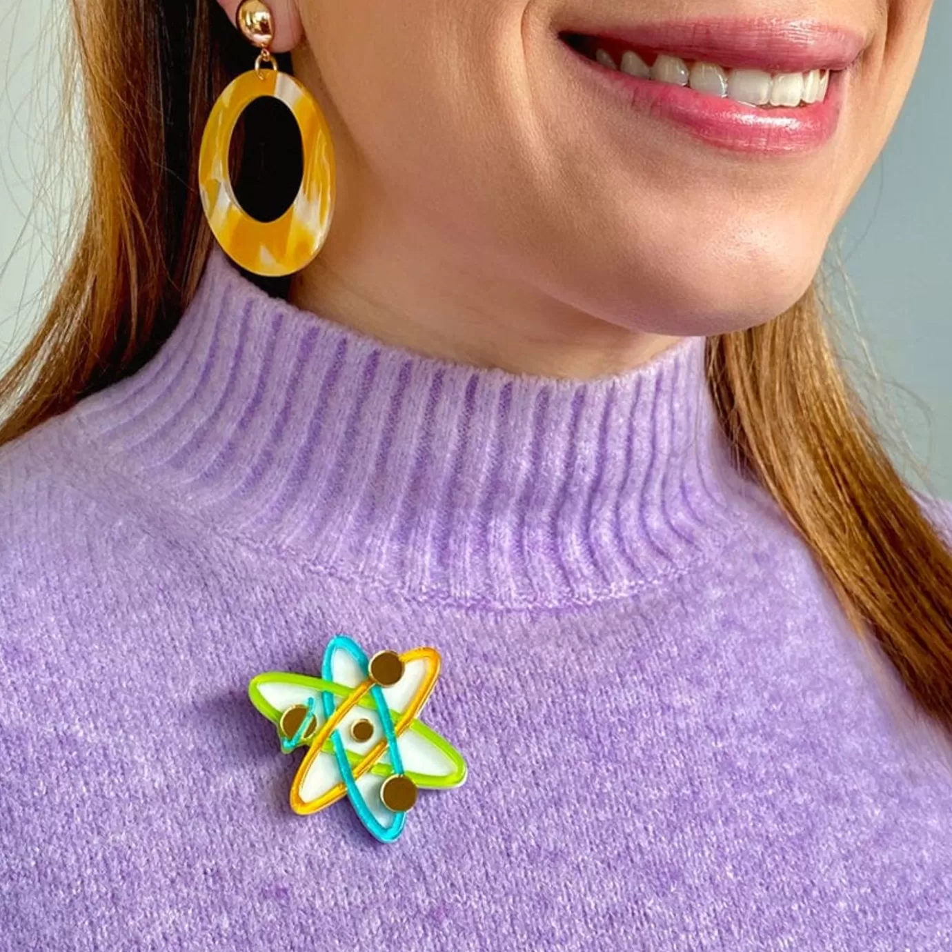 Erstwilder Up And Atom Mini Brooch* Brooches