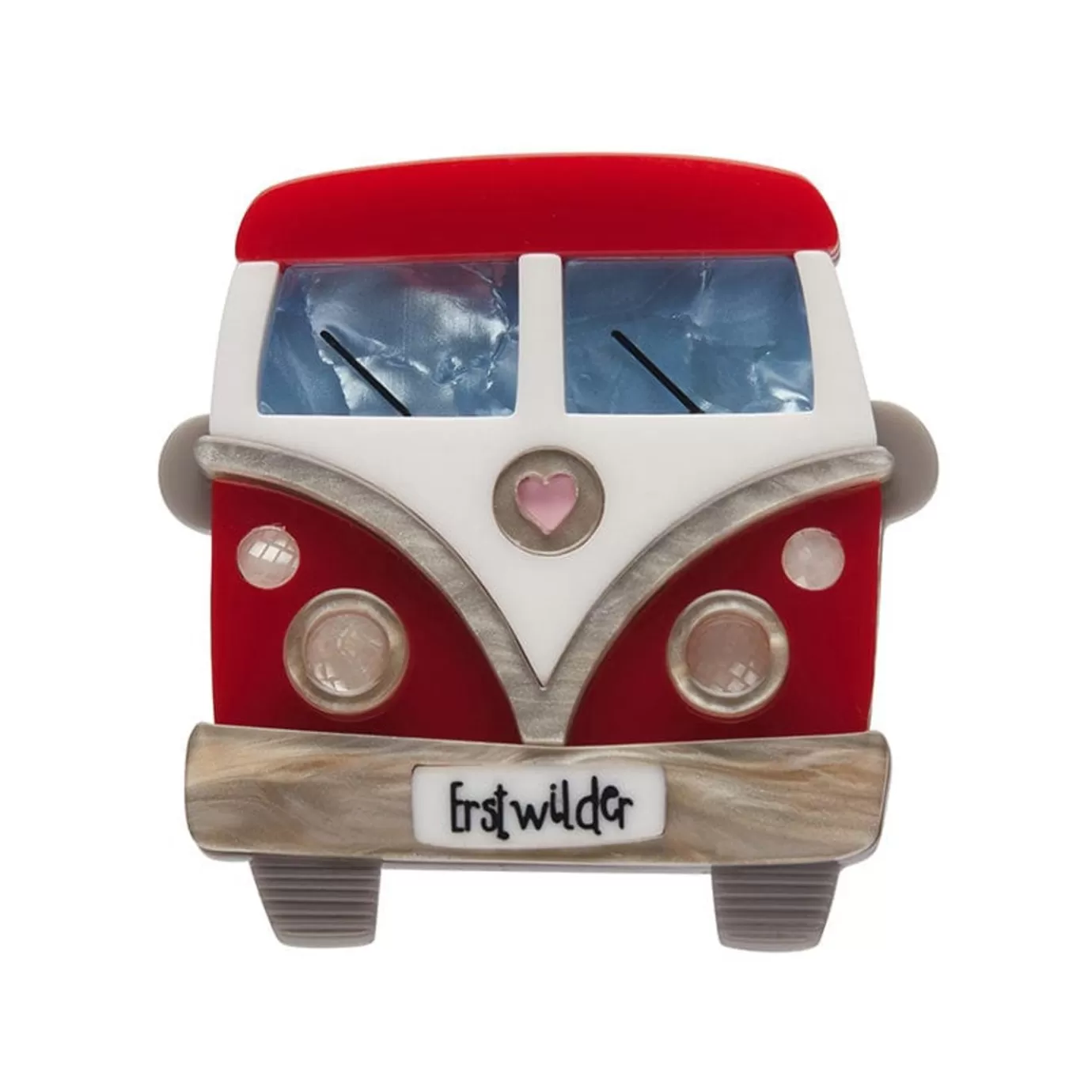 Erstwilder Vagabond Wheels Brooch* Brooches