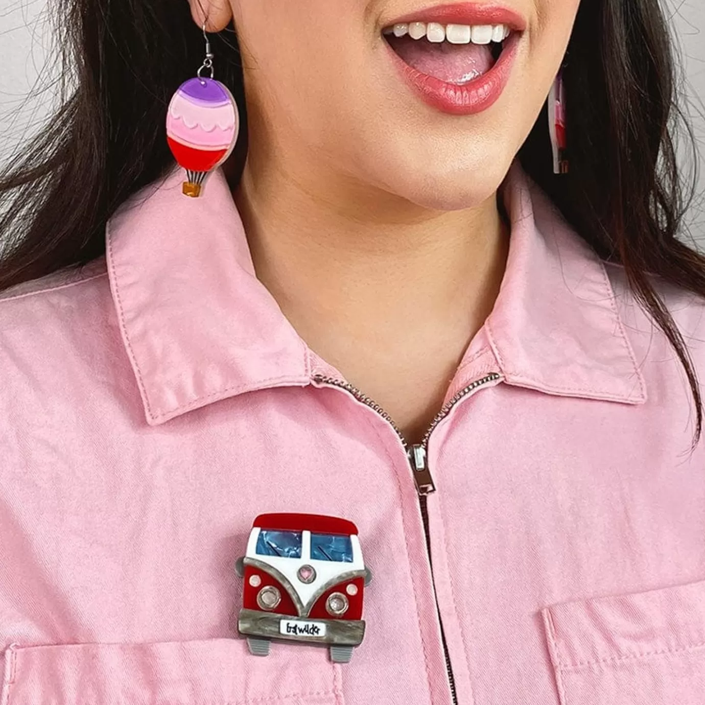 Erstwilder Vagabond Wheels Brooch* Brooches