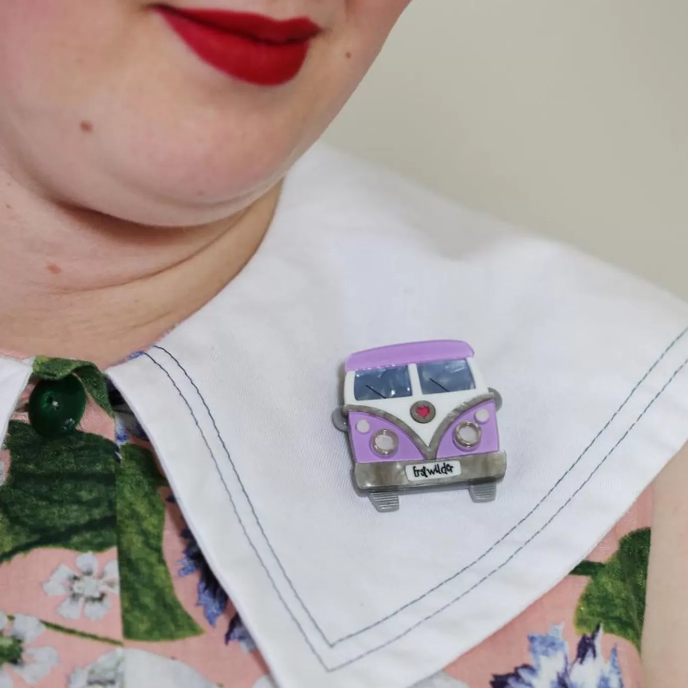 Erstwilder Vagabond Wheels Brooch* Brooches