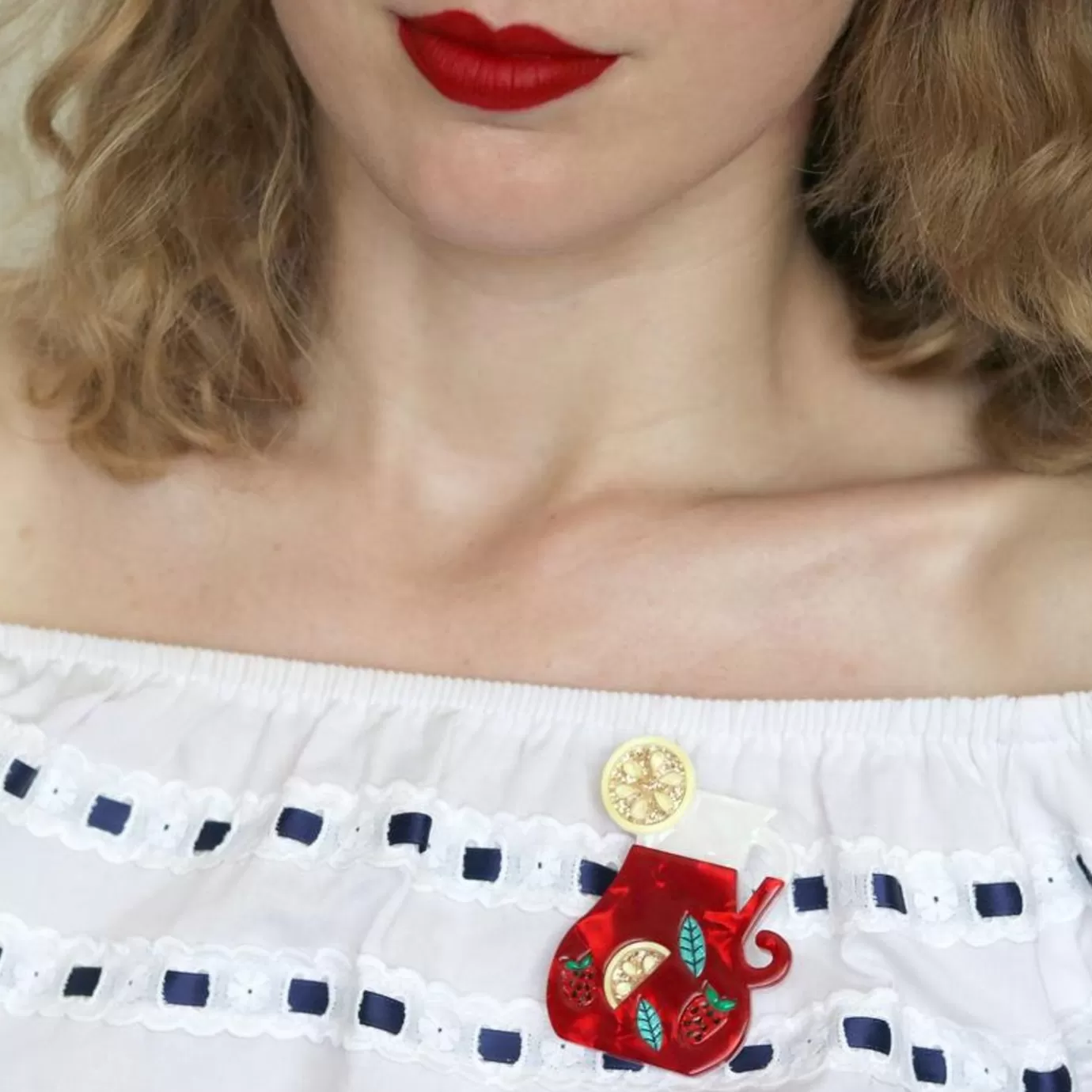Erstwilder Vamos De Fiesta Brooch* Brooches